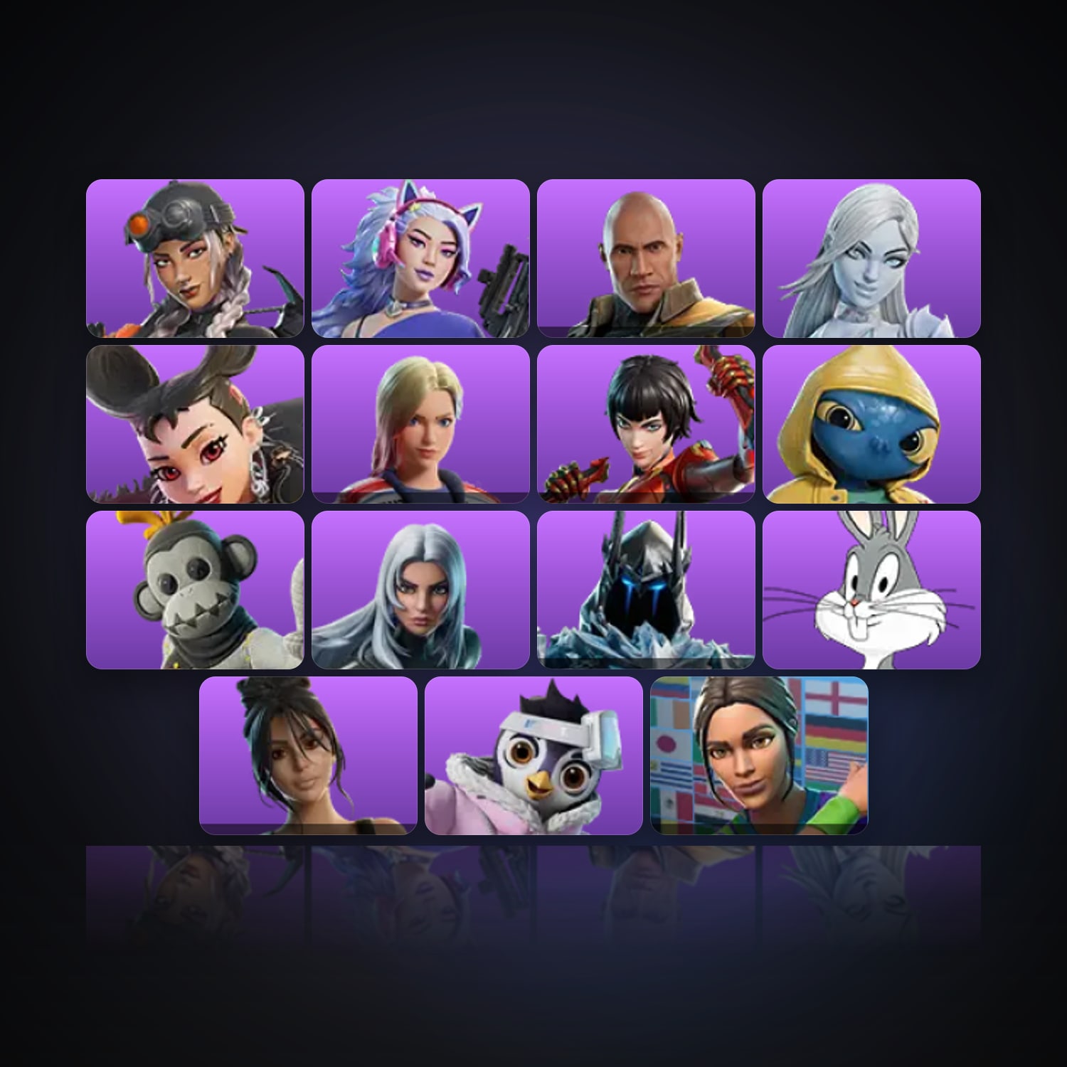 Fortnite | 16 Skins | 200 V-Bucks | Level 831 | 58 Wins — HabibiAccounts