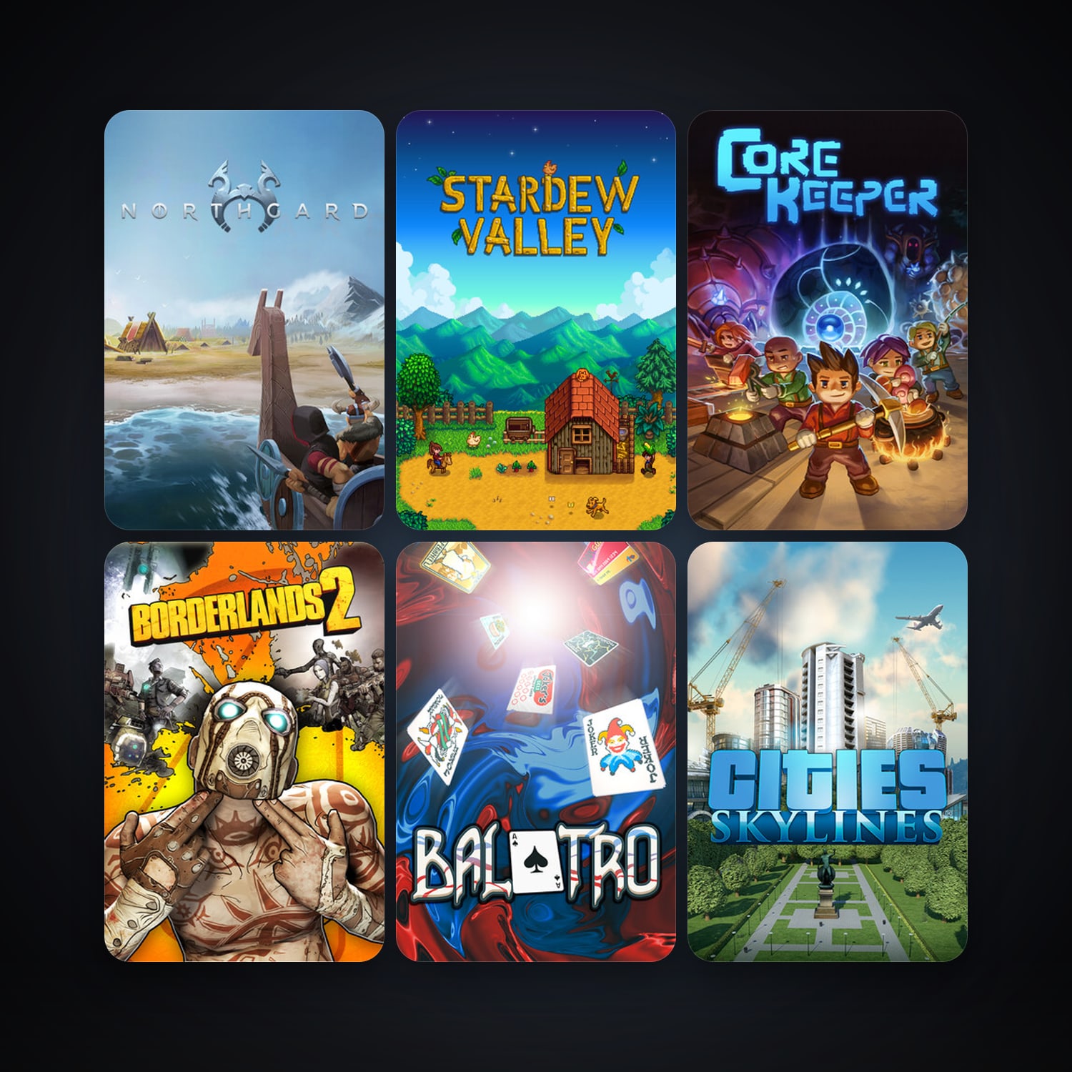 Northgard & Stardew Valley | 21 Games | Clean — HabibiAccounts