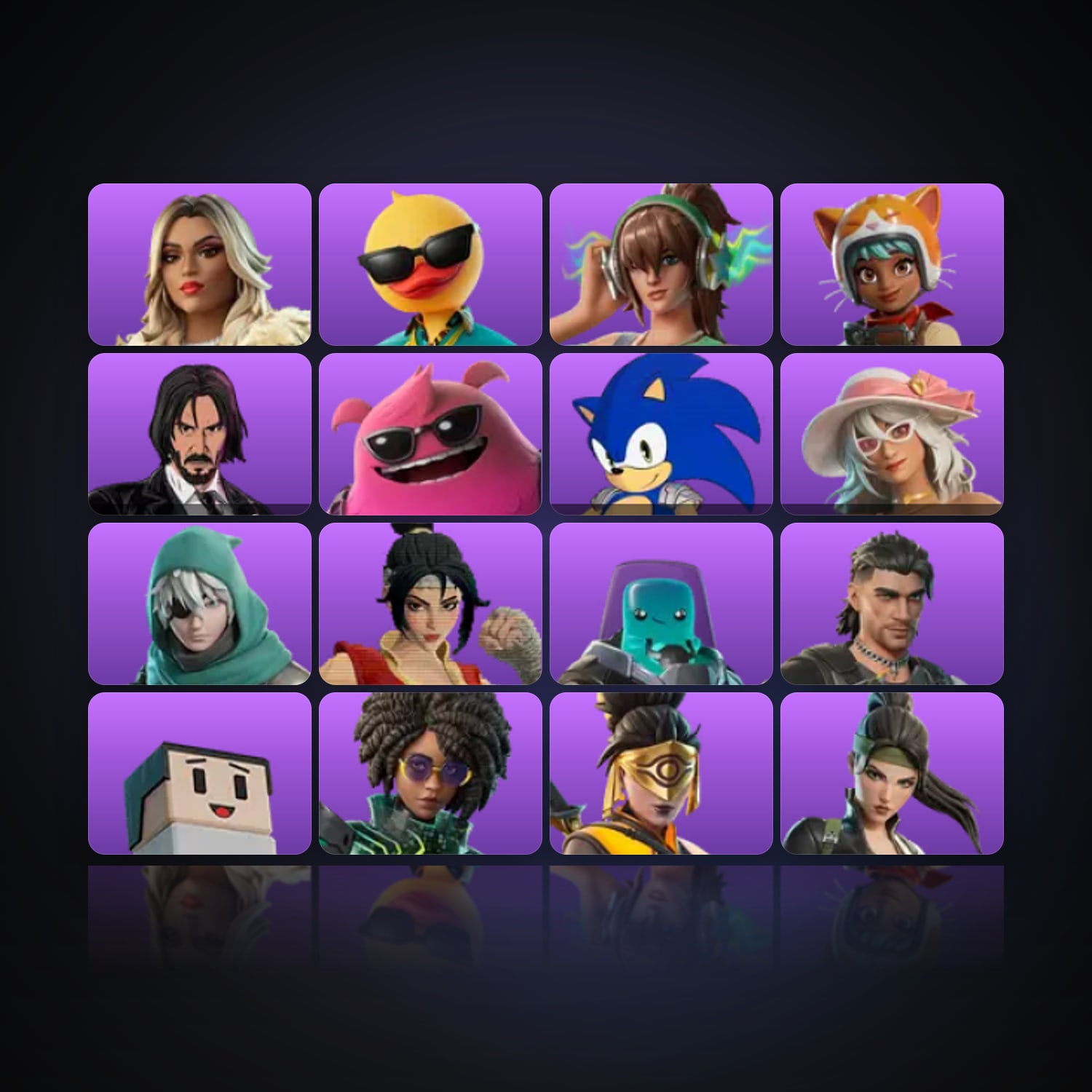 Fortnite | 16 Skins | 700 V-Bucks | Level 268 | 31 Wins — HabibiAccounts