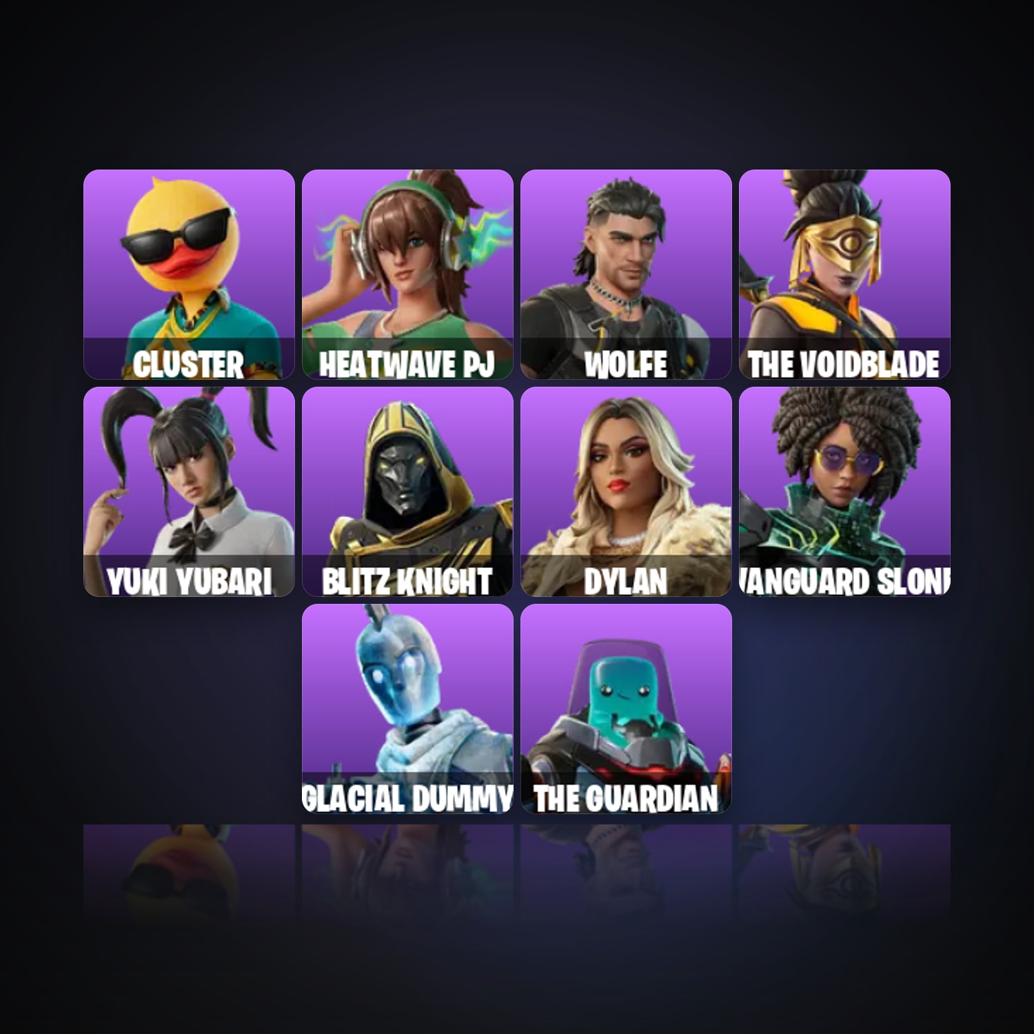 Fortnite | 11 Skins | 600 V-Bucks | Level 279 | 8 Wins — HabibiAccounts