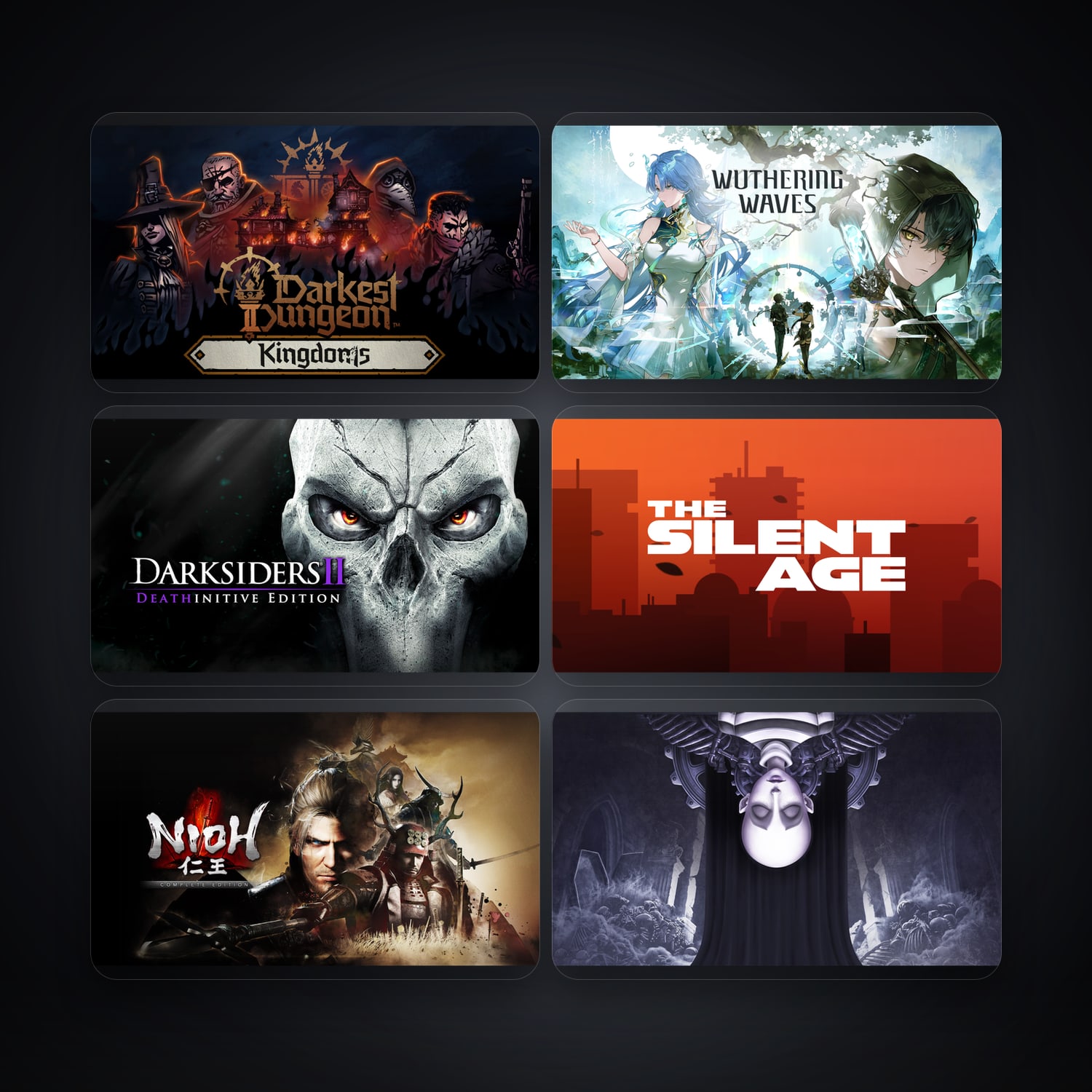Darkest Dungeon II & Wuthering Waves | 20 Games — HabibiAccounts