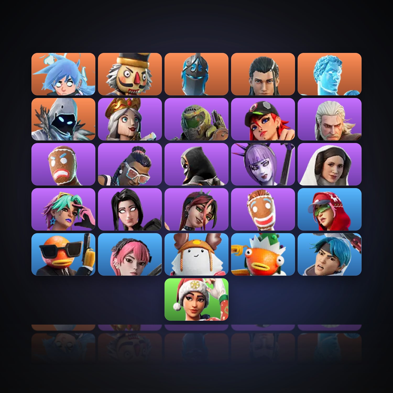 Fortnite | 26 Skins | 50 V-Bucks | Level 220 | 23 Wins — HabibiAccounts
