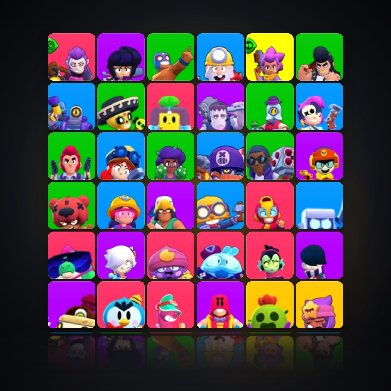 60 Brawlers | 5.8K Trophies — HabibiAccounts