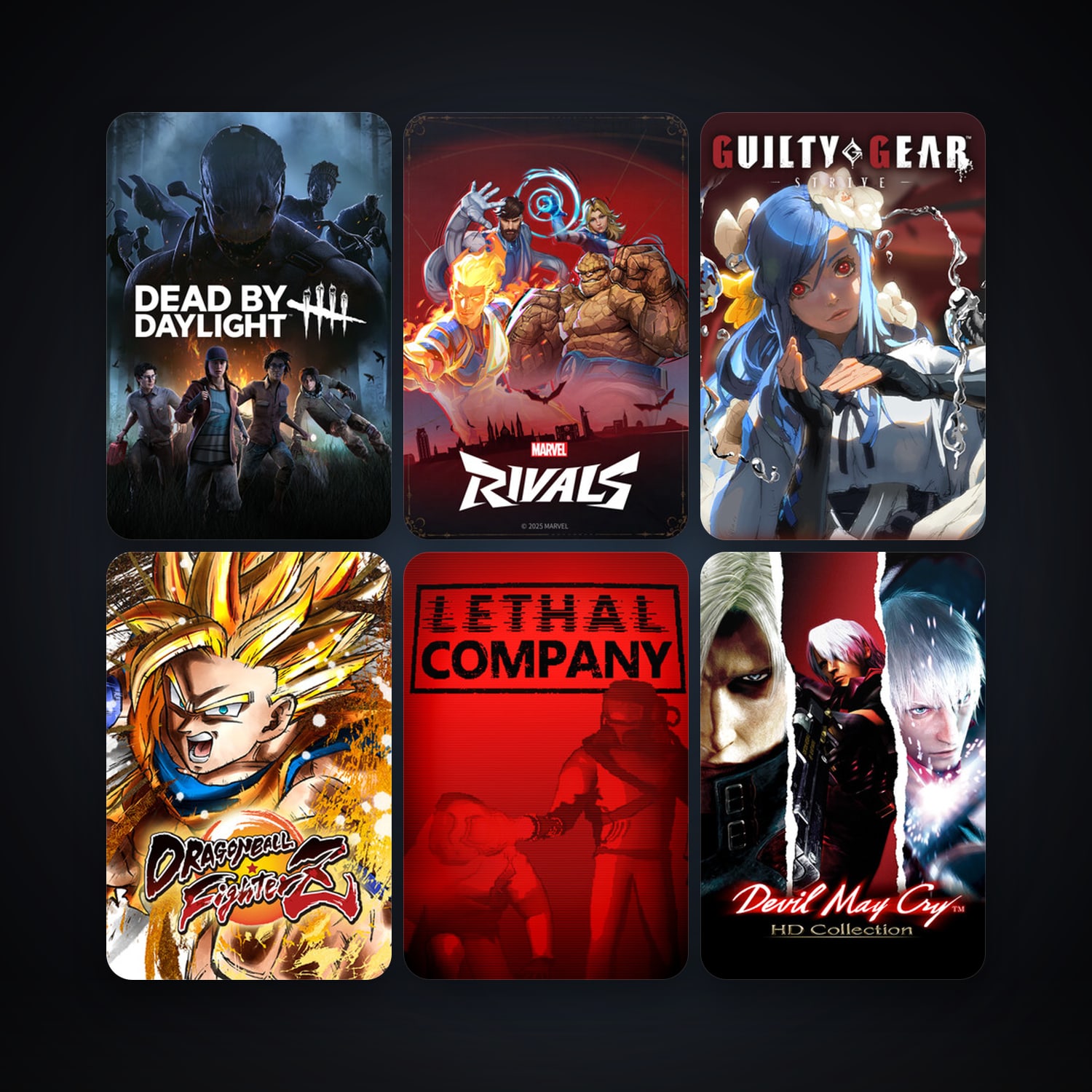 Marvel Rivals & Dead by Daylight | 26 Games | Clean — HabibiAccounts