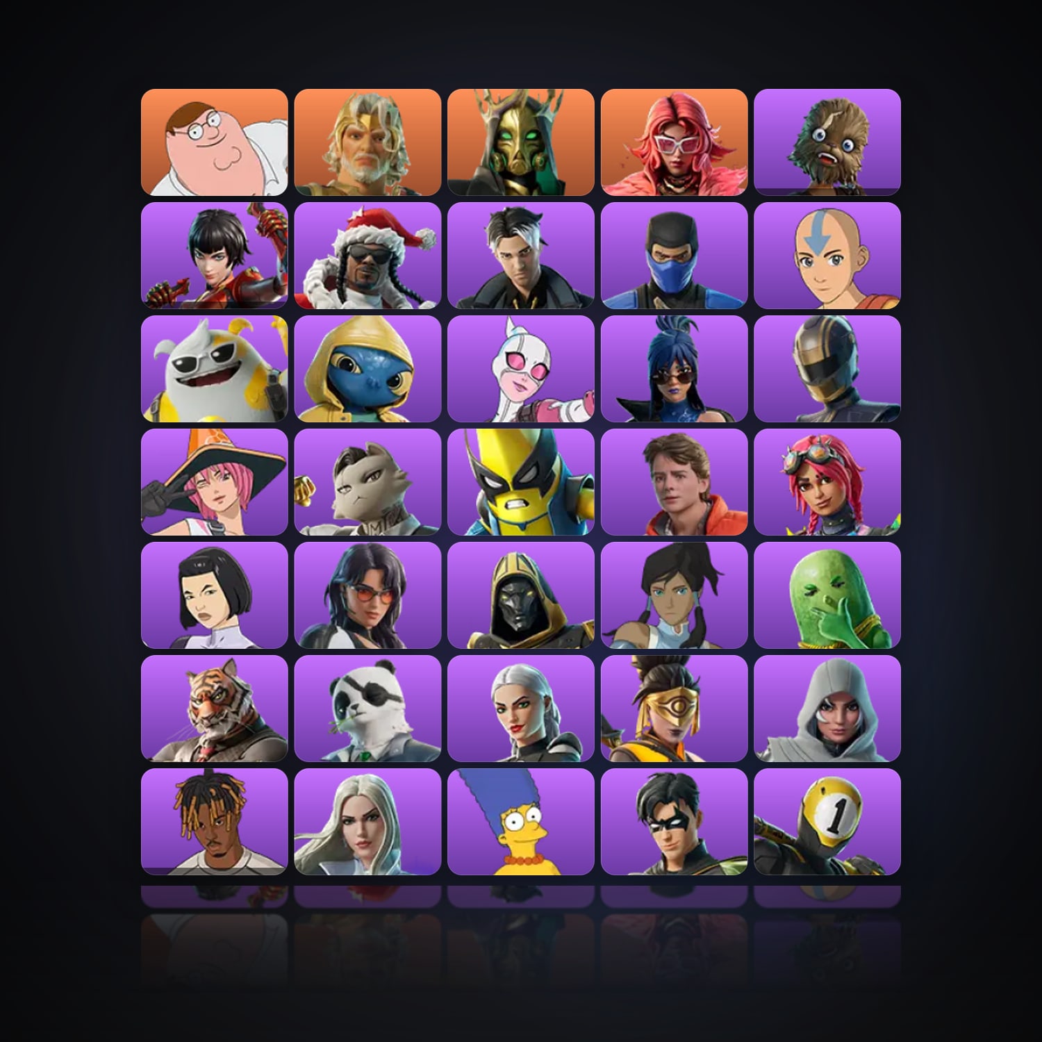 Fortnite | 150 Skins | 1.4K V-Bucks | Level 4092 | 412 Wins — HabibiAccounts