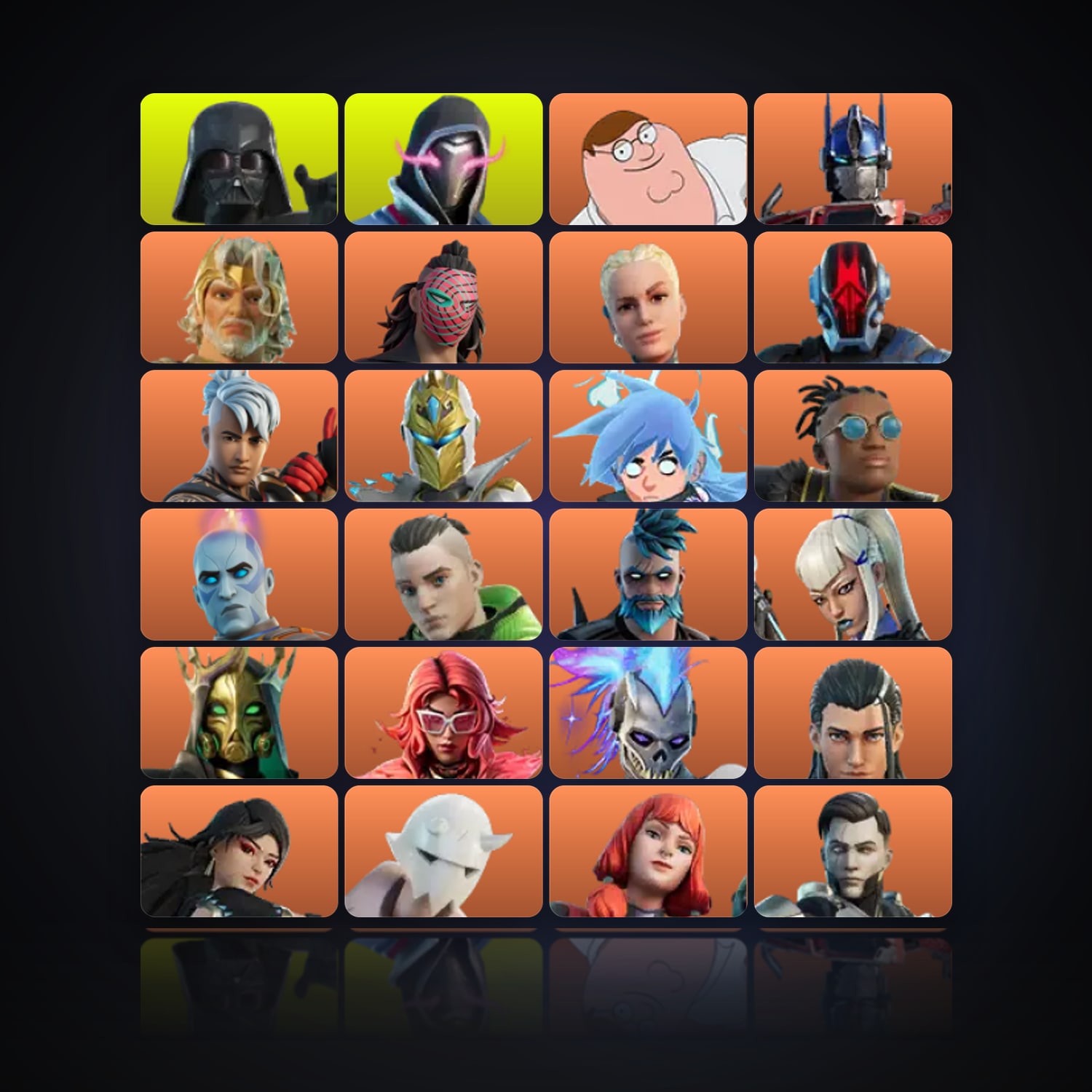 Fortnite | 213 Skins | 600 V-Bucks | Level 5588 | 939 Wins — HabibiAccounts