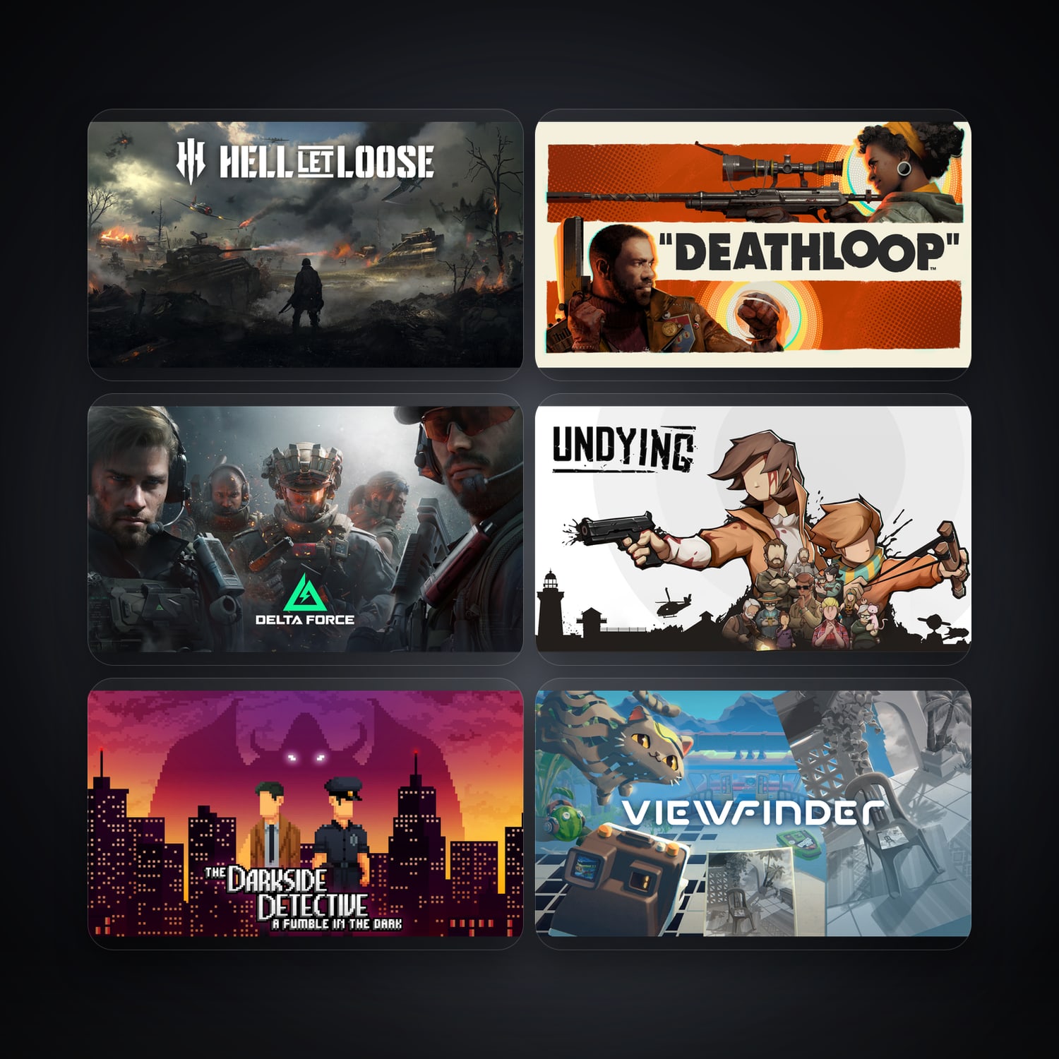 Epic Hell Let Loose + DEATHLOOP — CA — 24 games — HabibiAccounts