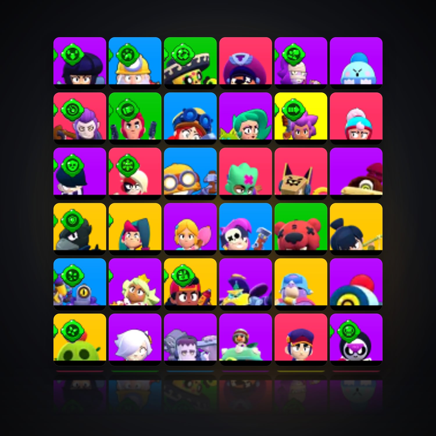 84 Brawlers | 37.3K Trophies — HabibiAccounts