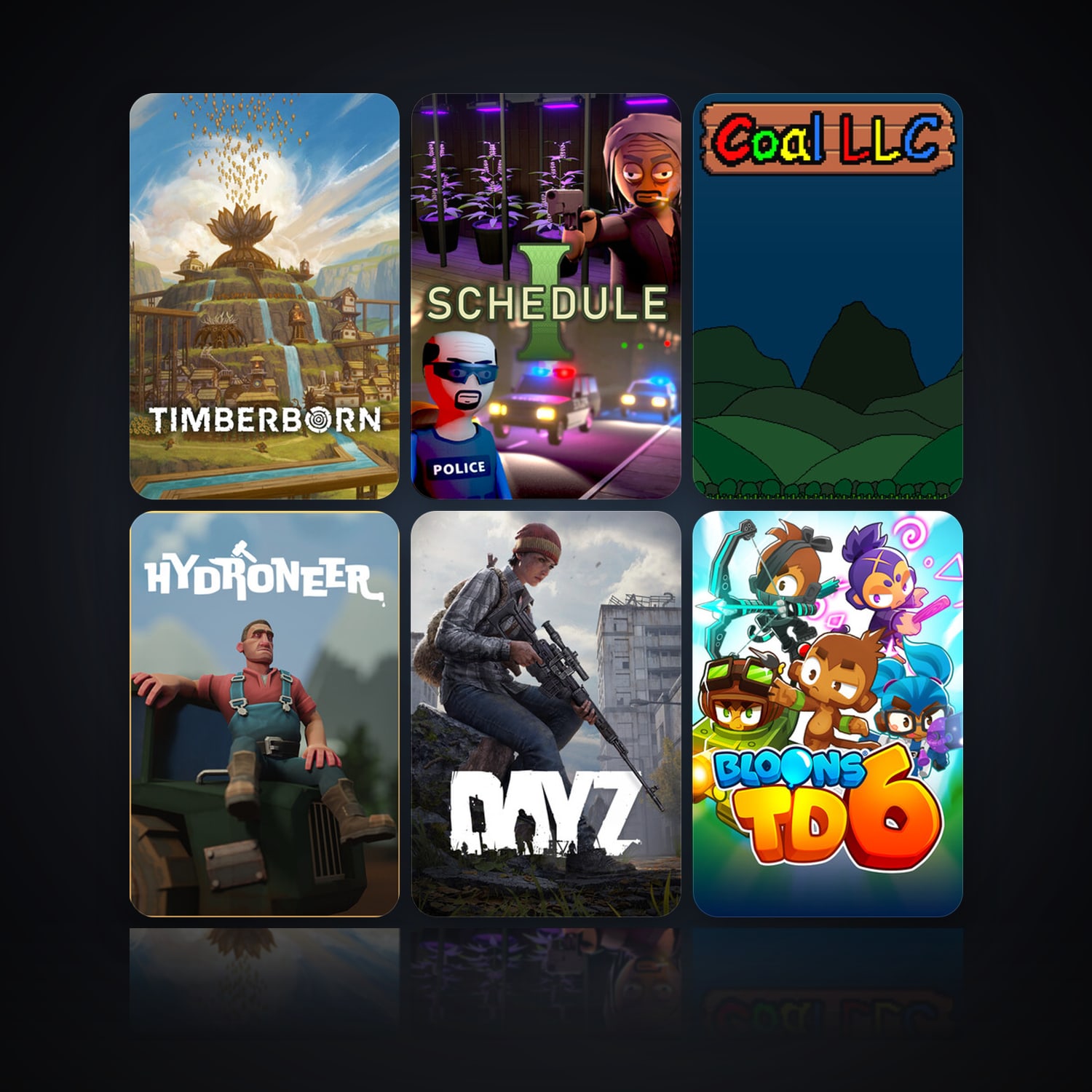 Timberborn & Schedule I | 13 Games | Clean — HabibiAccounts