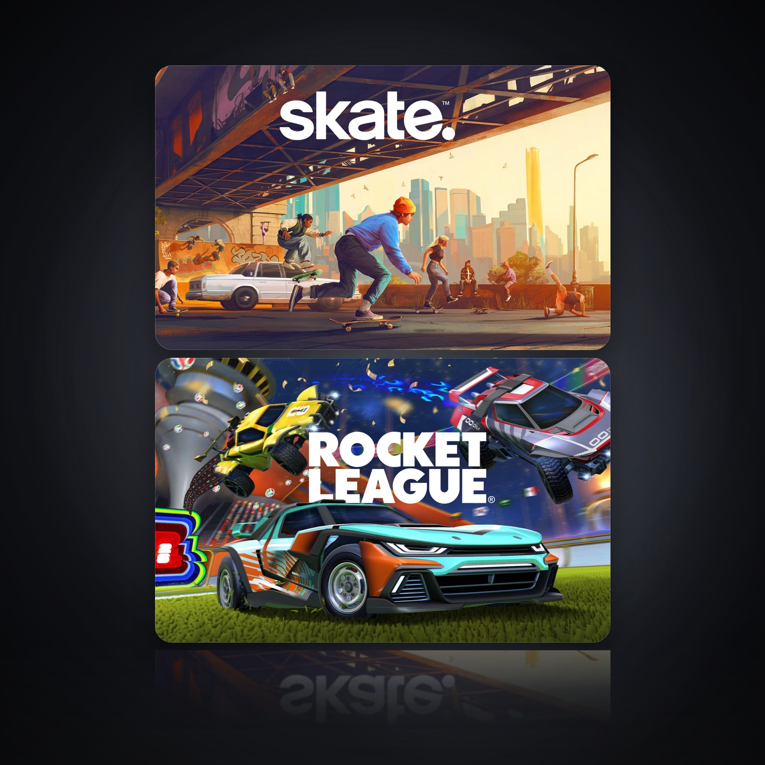 هالحساب إبك فيه skate. وRocket League، BR — HabibiAccounts