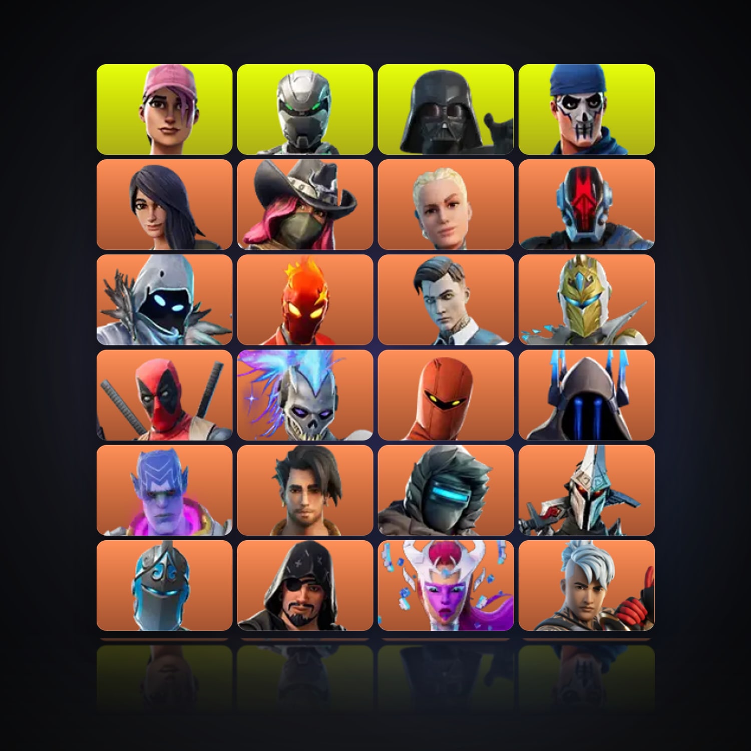 Fortnite | 252 Skins | 1.9K V-Bucks | Level 3280 | 477 Wins — HabibiAccounts