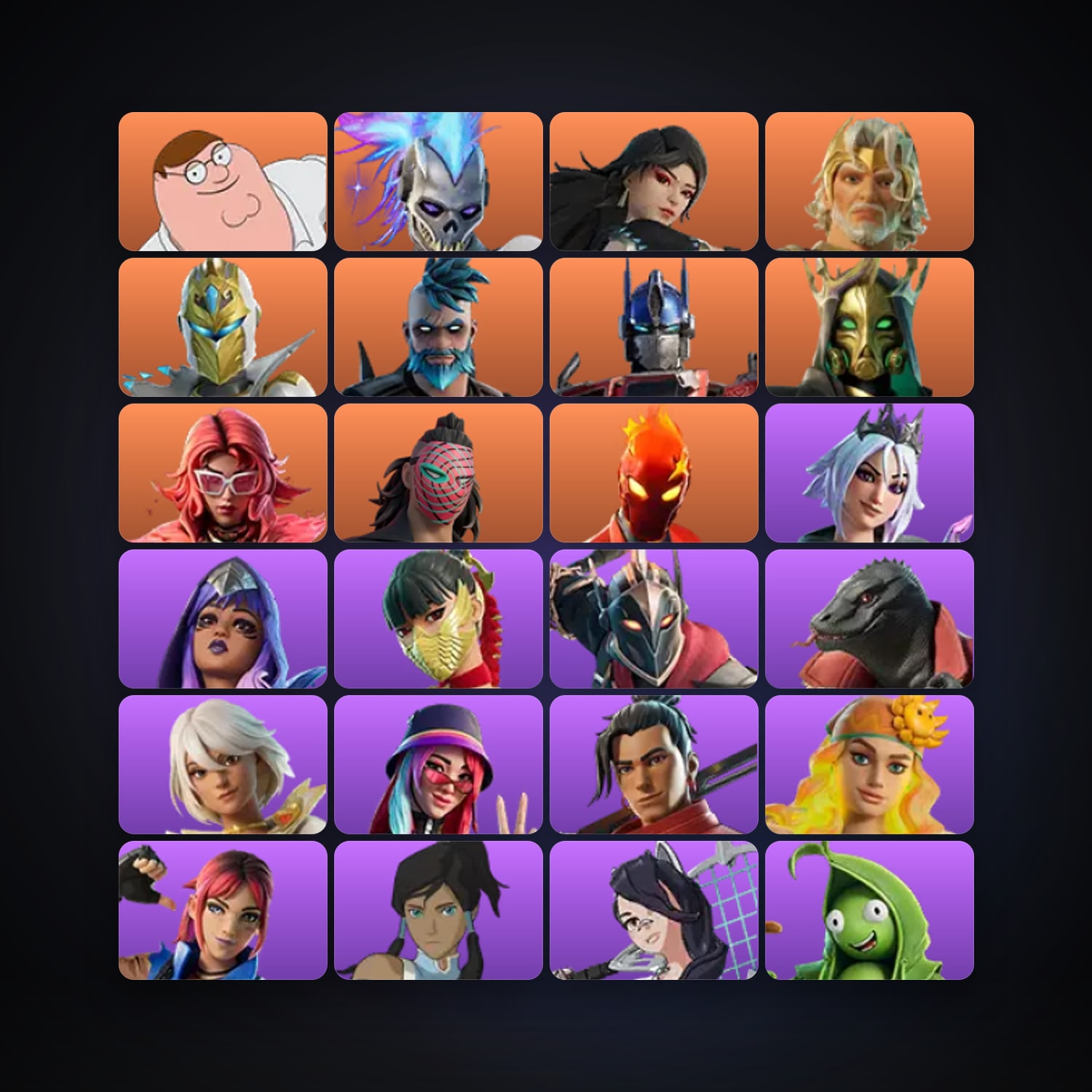 Fortnite locker — 152 skins — 150 V-Bucks — lvl 1323 — HabibiAccounts