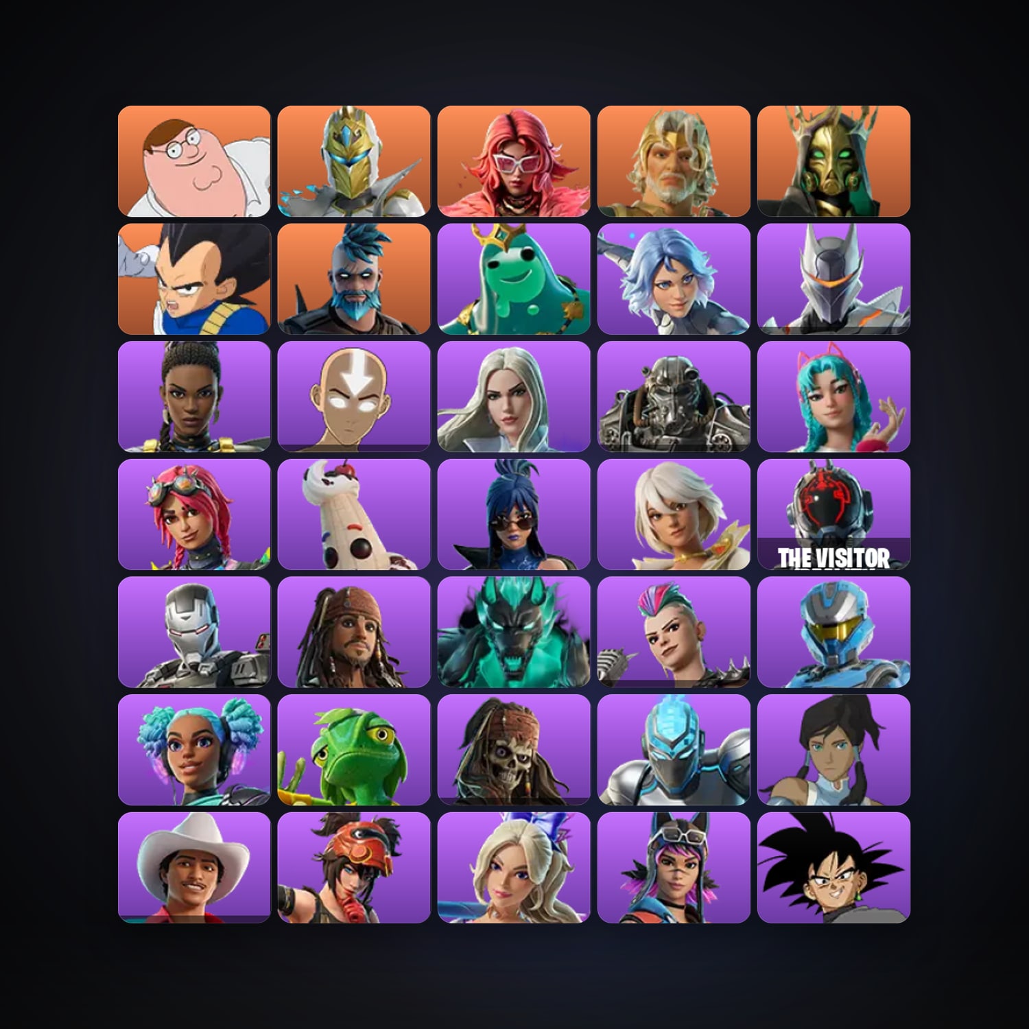 Fortnite | 73 Skins | Level 958 | 155 Wins — HabibiAccounts