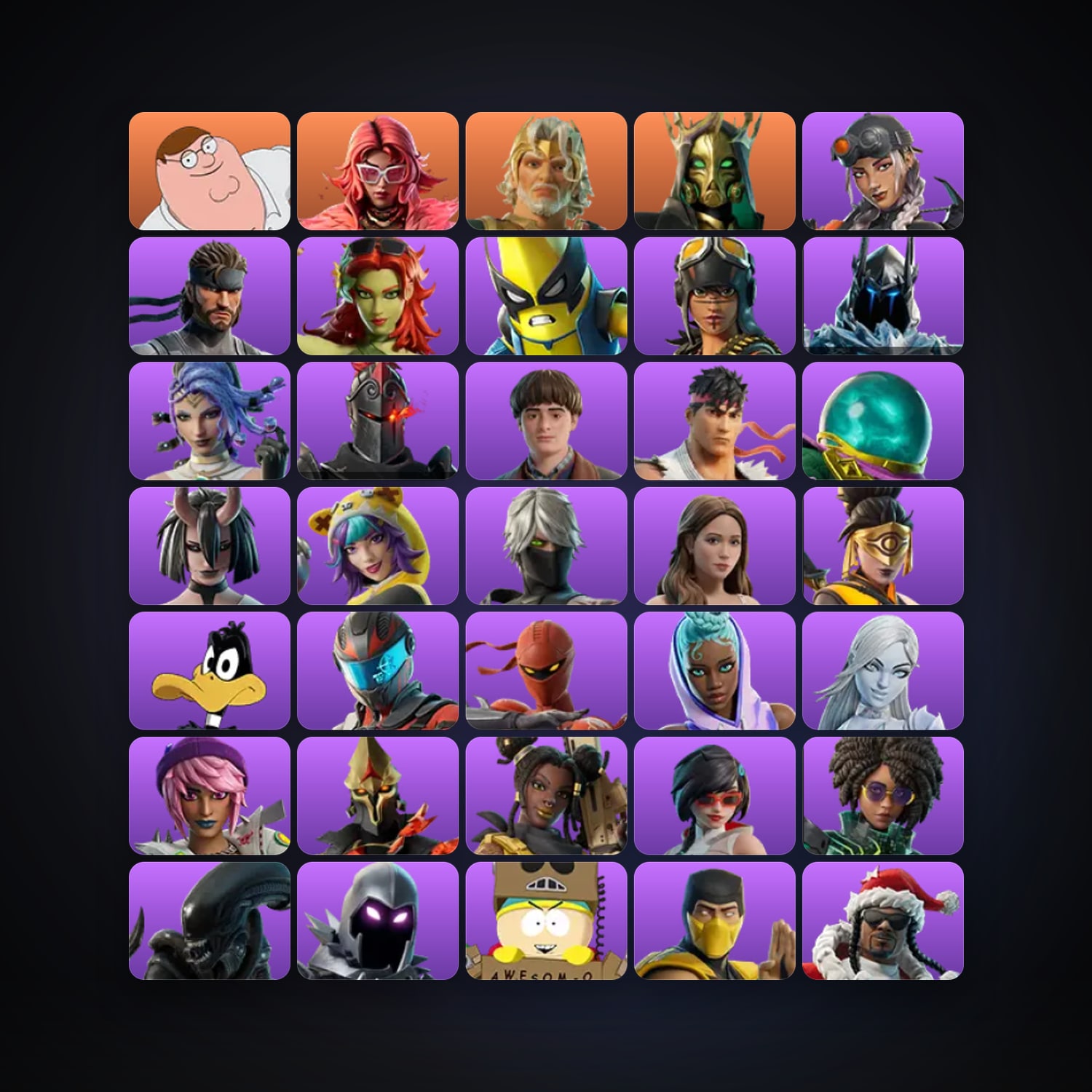 Fortnite | 265 Skins | 3.8K V-Bucks | Level 4220 | 695 Wins — HabibiAccounts