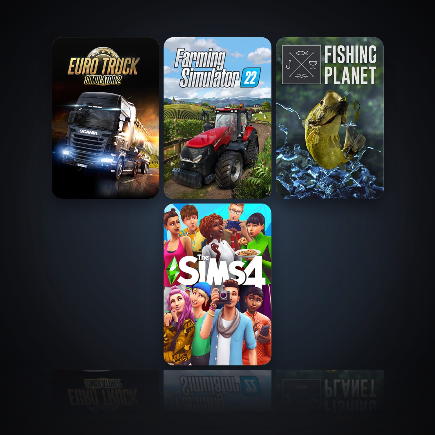Euro Truck Simulator 2 & Farming Simulator 22 | Clean — HabibiAccounts