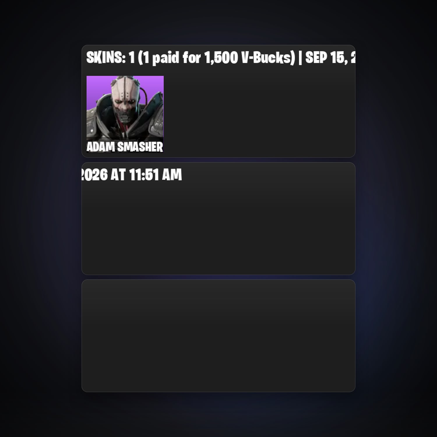 Fortnite | 1 Skins | 200 V-Bucks | Level 40 — HabibiAccounts