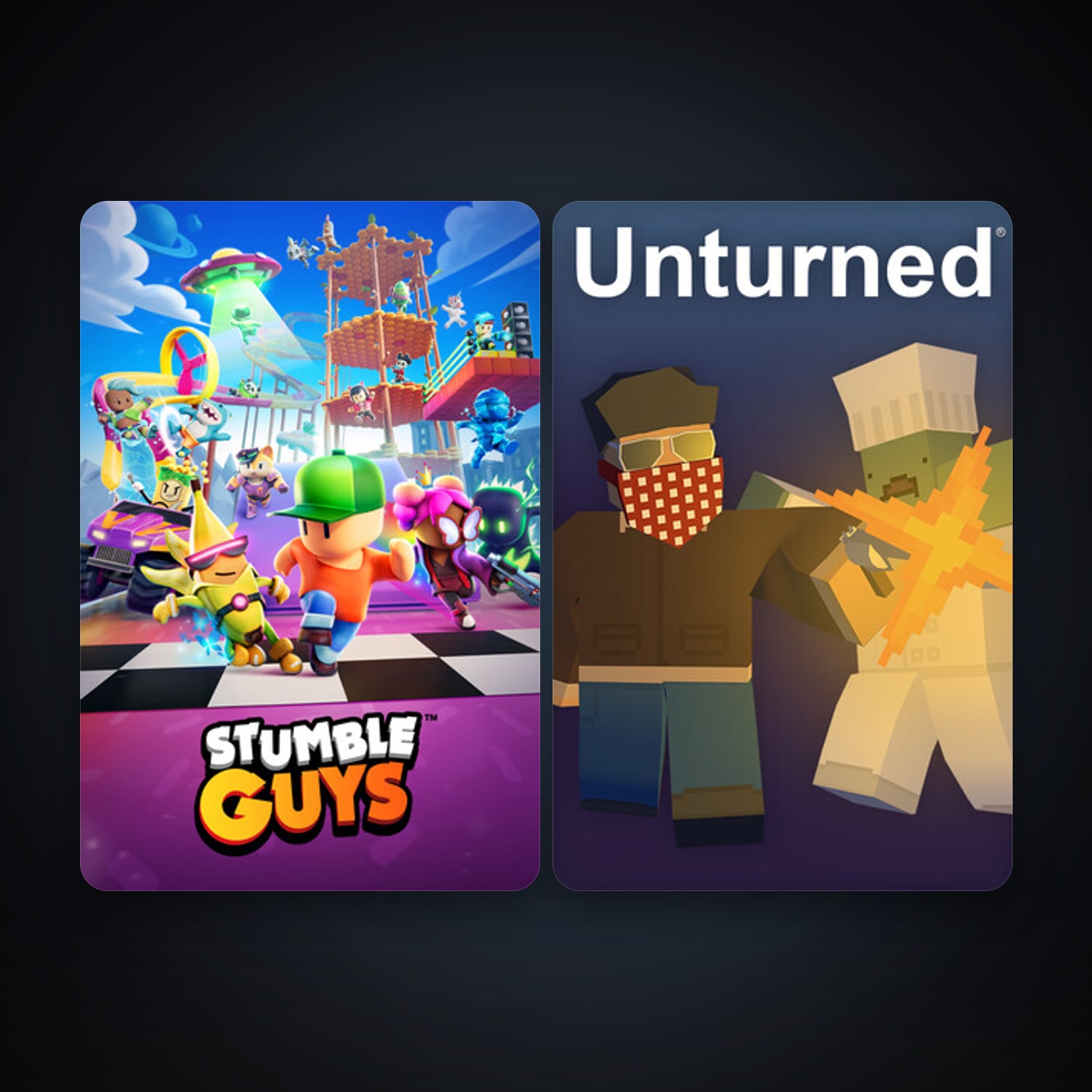 Stumble Guys & Unturned — HabibiAccounts