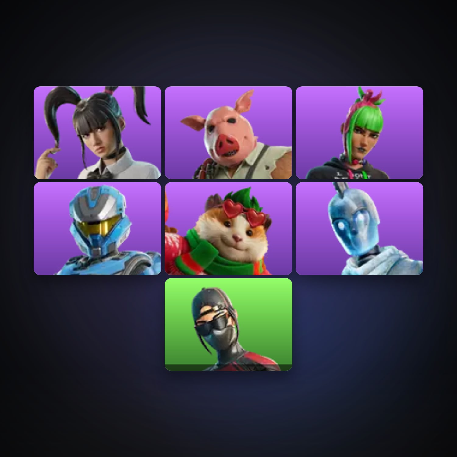 Fortnite | 7 Skins | 300 V-Bucks | Level 667 | 58 Wins — HabibiAccounts