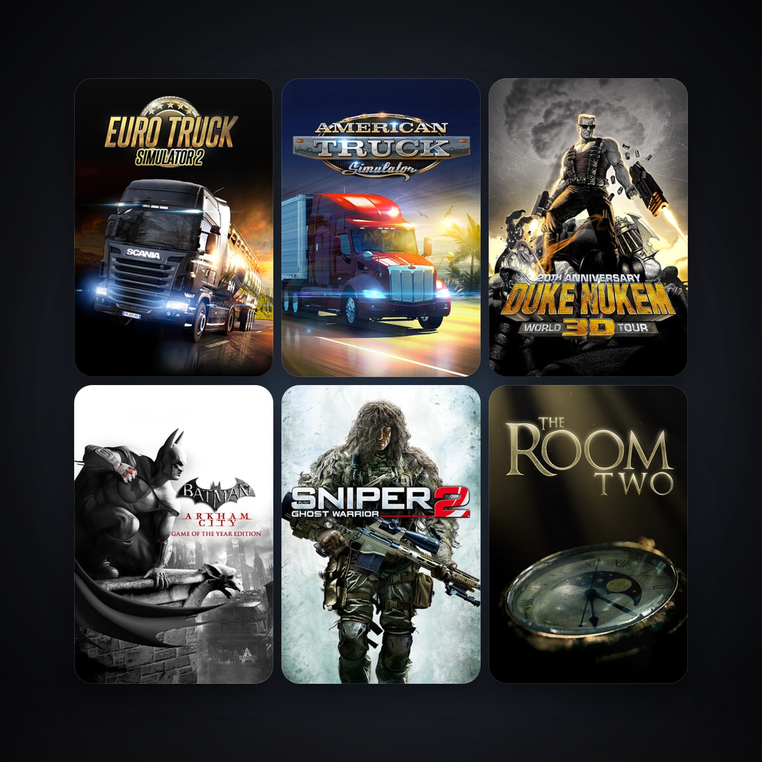 Euro Truck Simulator 2 & American Truck Simulator | 19 Games | Clean — HabibiAccounts