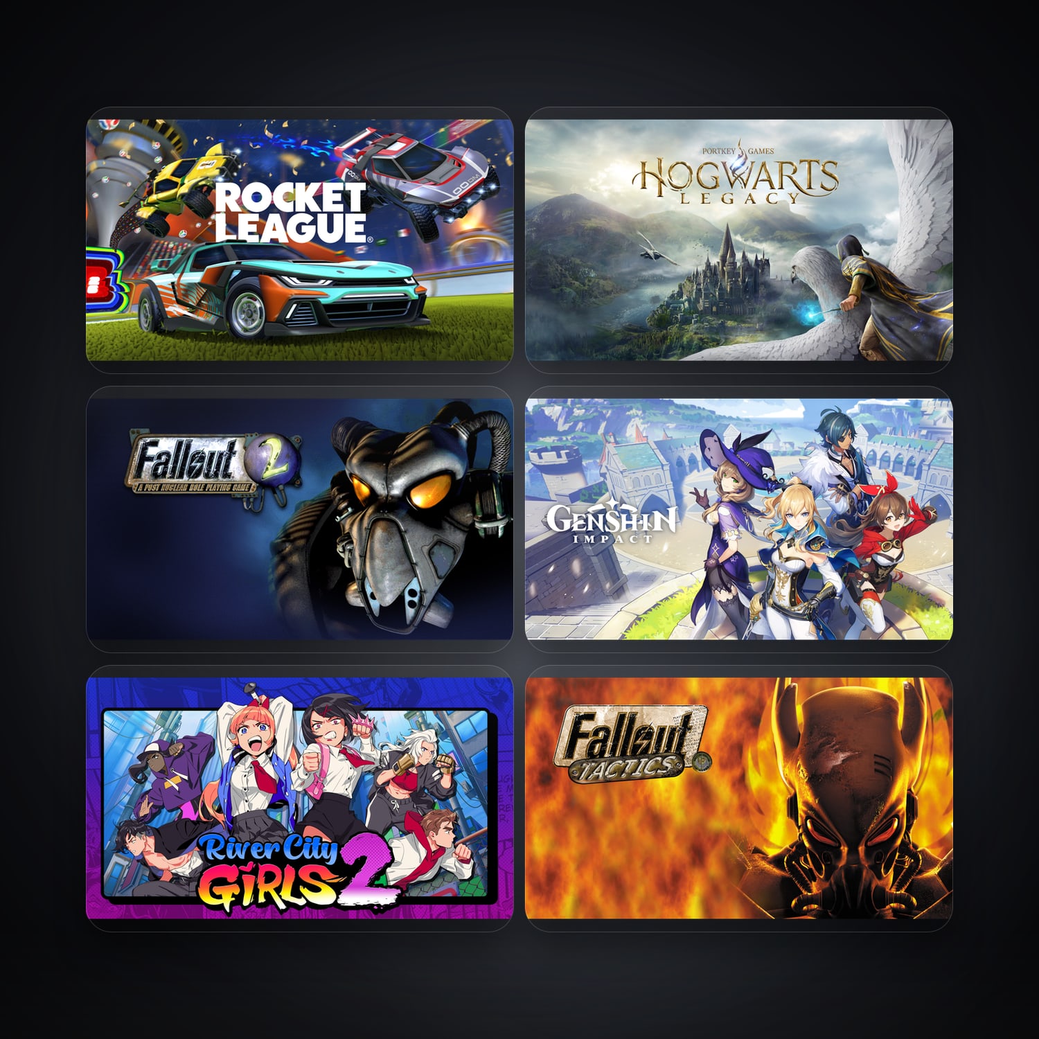 Rocket League & Hogwarts Legacy | 17 Games — HabibiAccounts