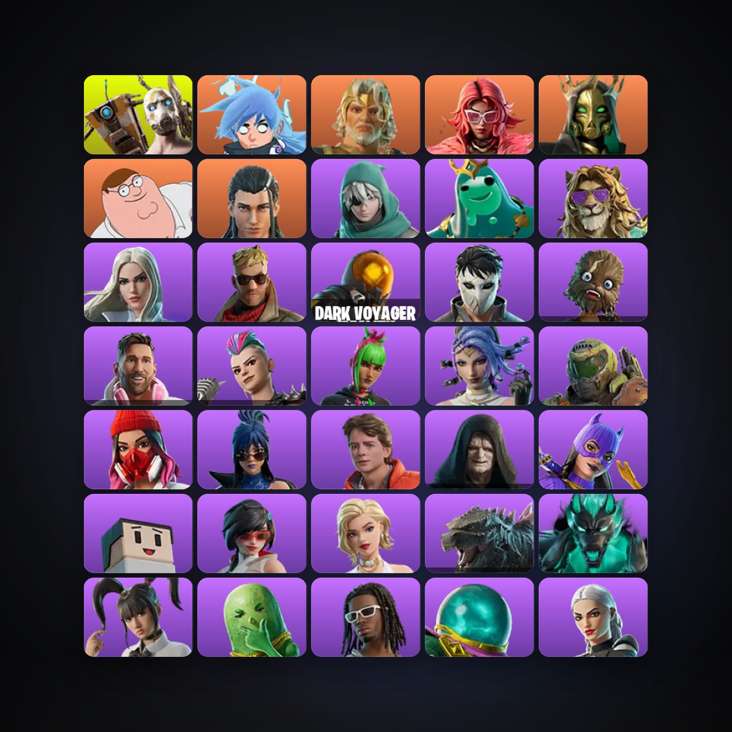 Fortnite | 140 Skins | 100 V-Bucks | Level 6111 | 531 Wins — HabibiAccounts