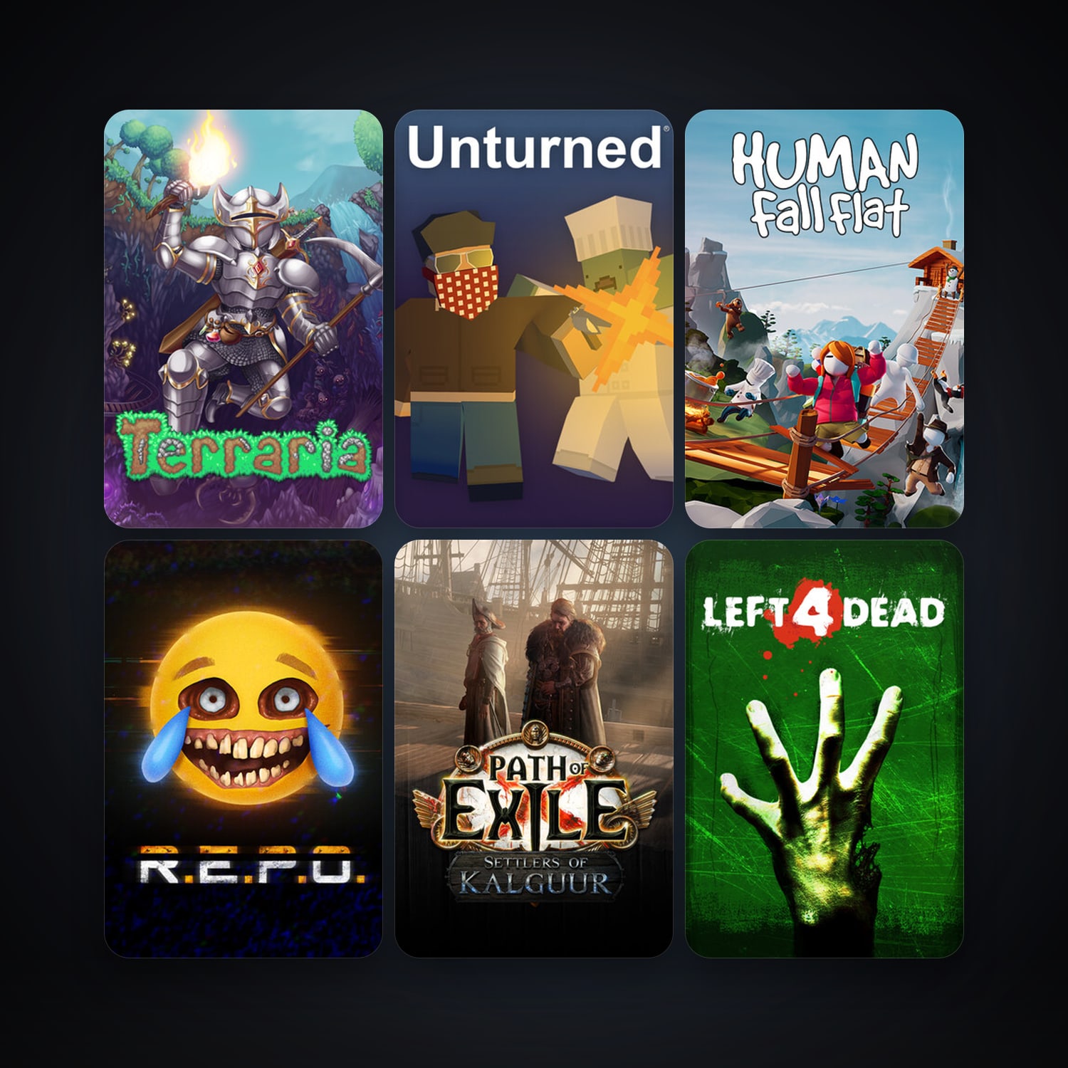 Left 4 Dead + Left 4 Dead 2, 12 games, clean — HabibiAccounts