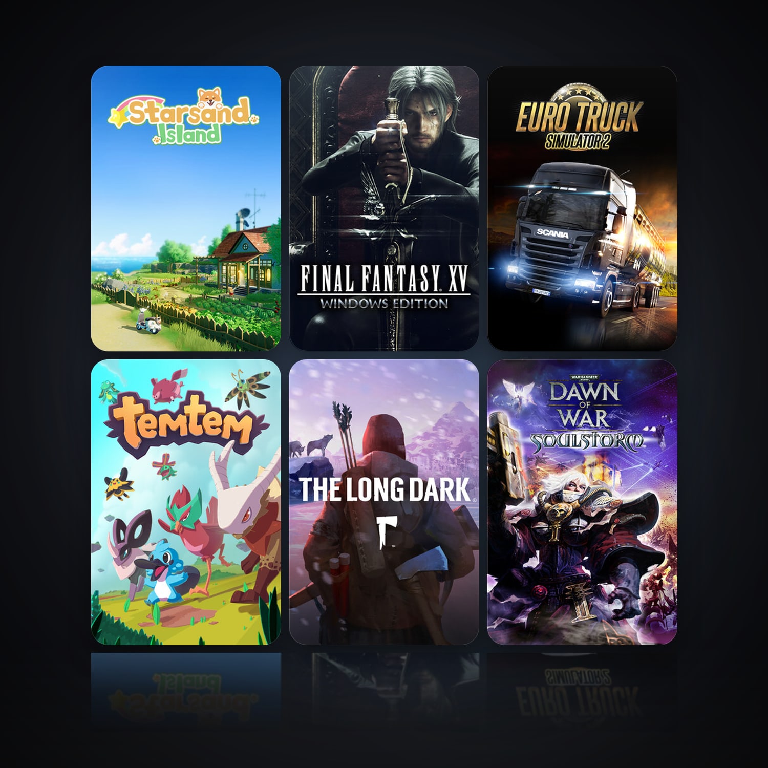 Starsand Island & FINAL FANTASY XV WINDOWS EDITION | 36 Games | Clean — HabibiAccounts