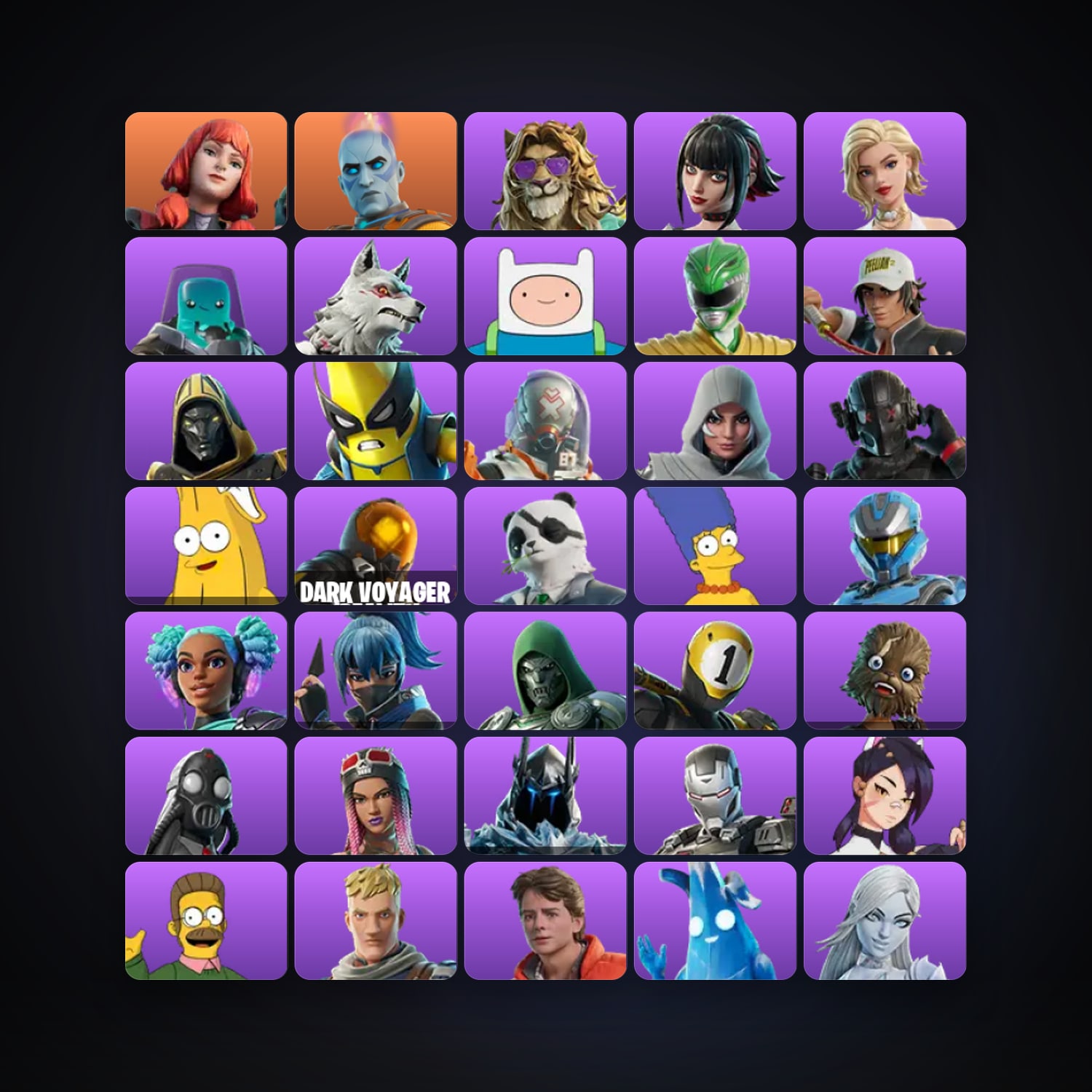 Fortnite | 106 Skins | 1.7K V-Bucks | Level 2153 | 142 Wins — HabibiAccounts