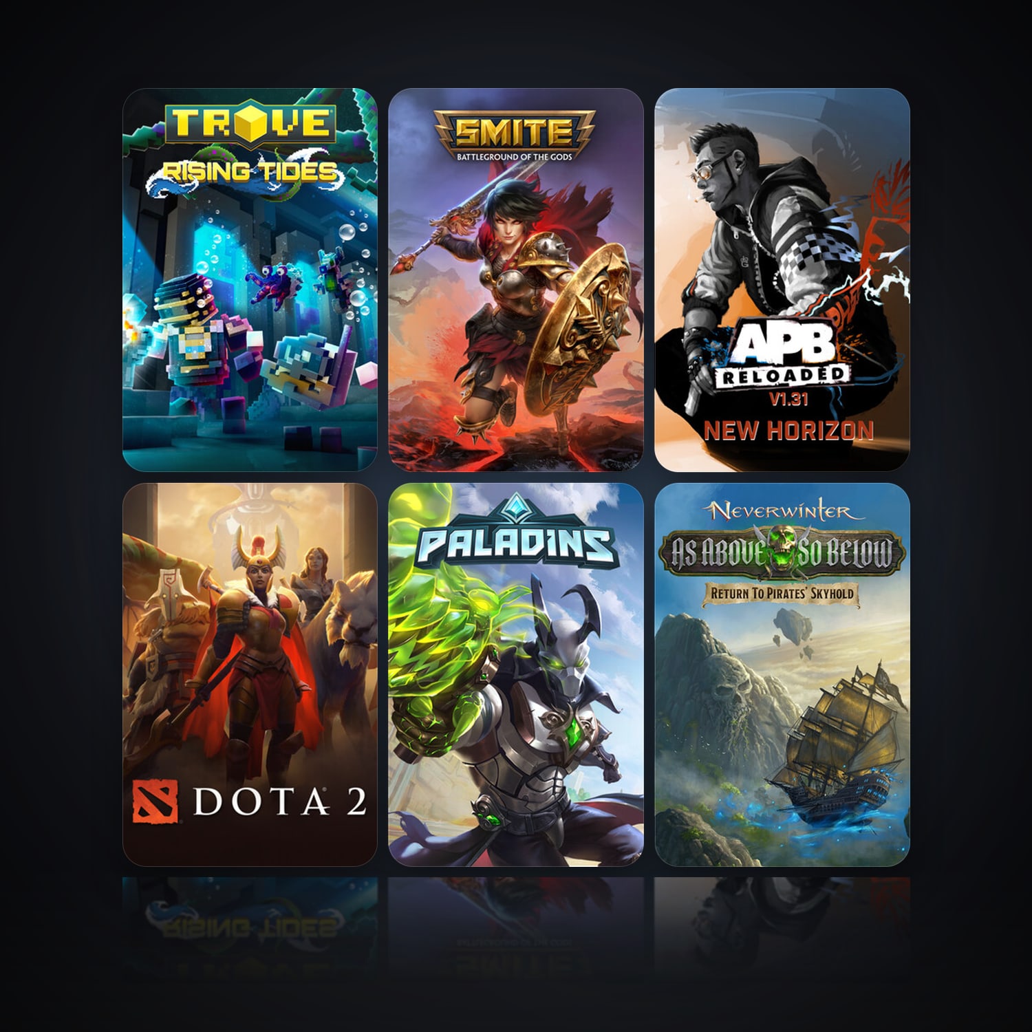 Trove & SMITE | 57 Games | Clean — HabibiAccounts