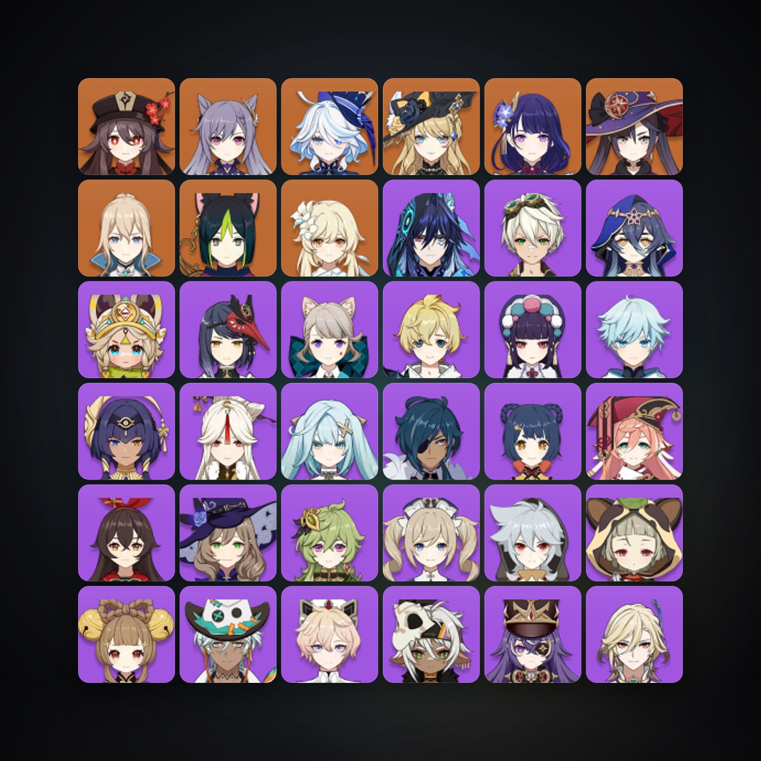 Genshin Impact | AR 45 | 38 Chars | 8× 5★ — HabibiAccounts