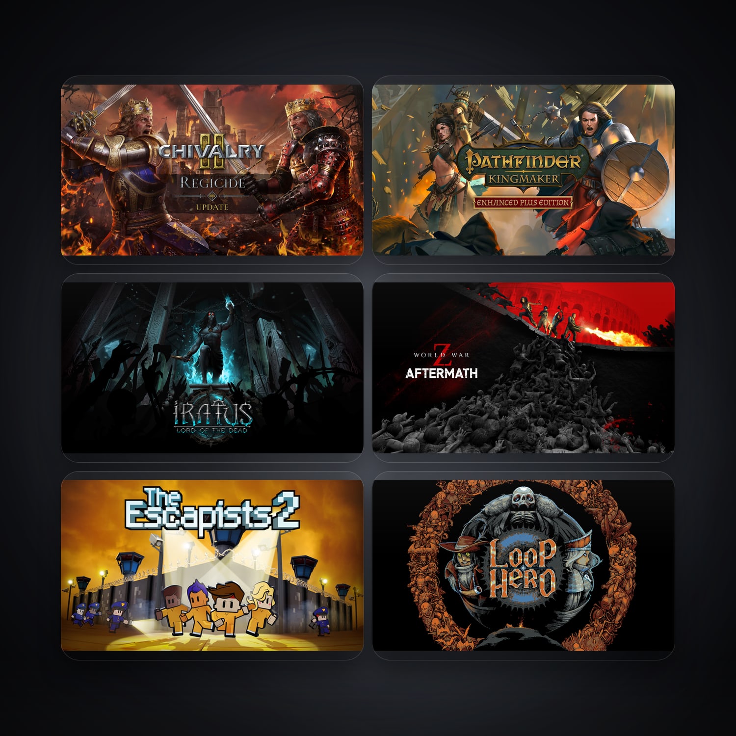 Chivalry 2 & Pathfinder Kingmaker - Enhanced Plus Edition | 158 Games — HabibiAccounts