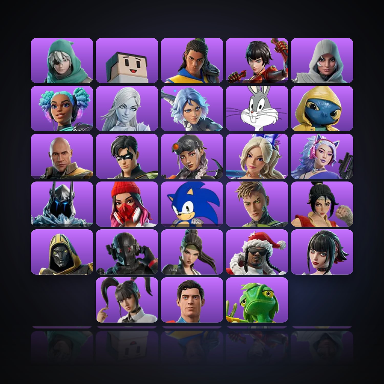 Fortnite | 28 Skins | 100 V-Bucks | Level 821 | 21 Wins — HabibiAccounts
