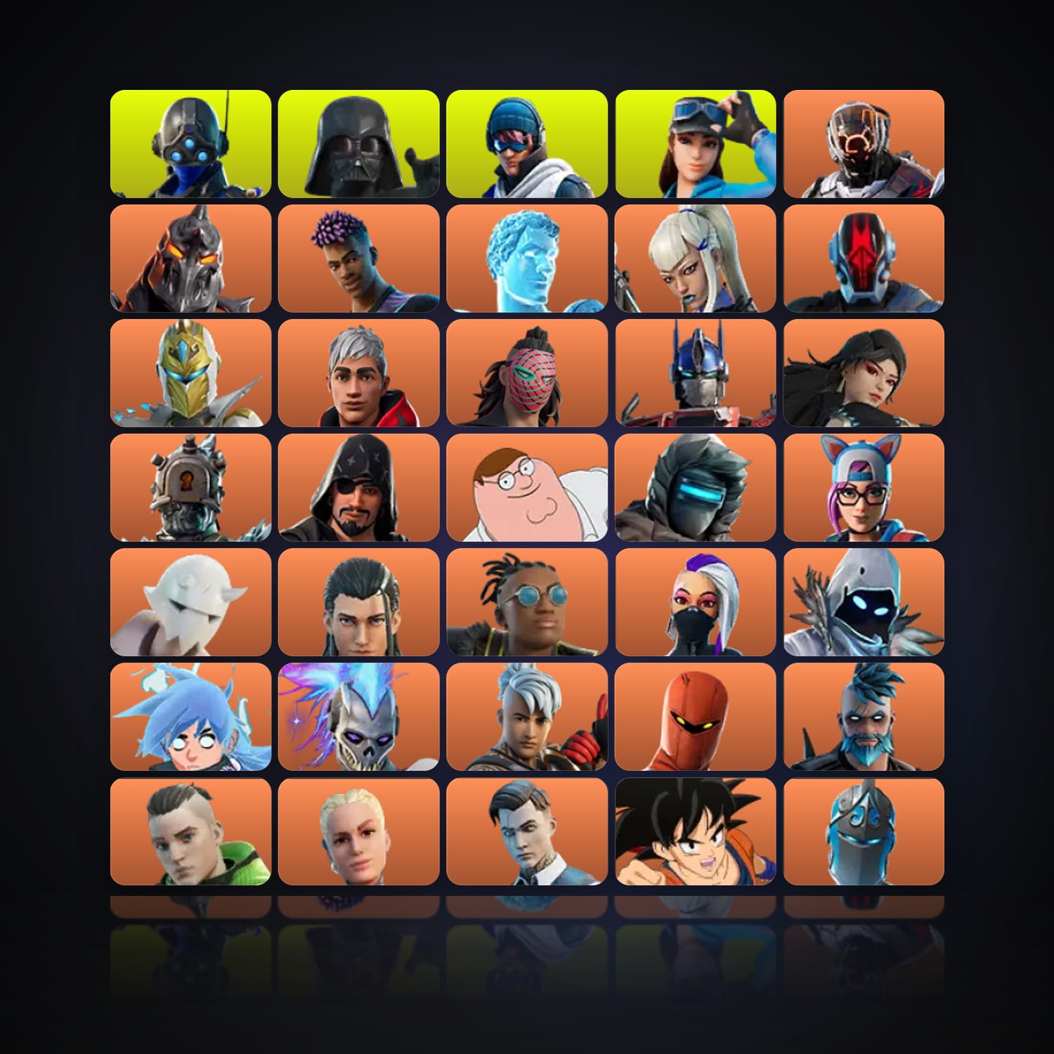 Fortnite | 344 Skins | Level 5320 | 284 Wins — HabibiAccounts