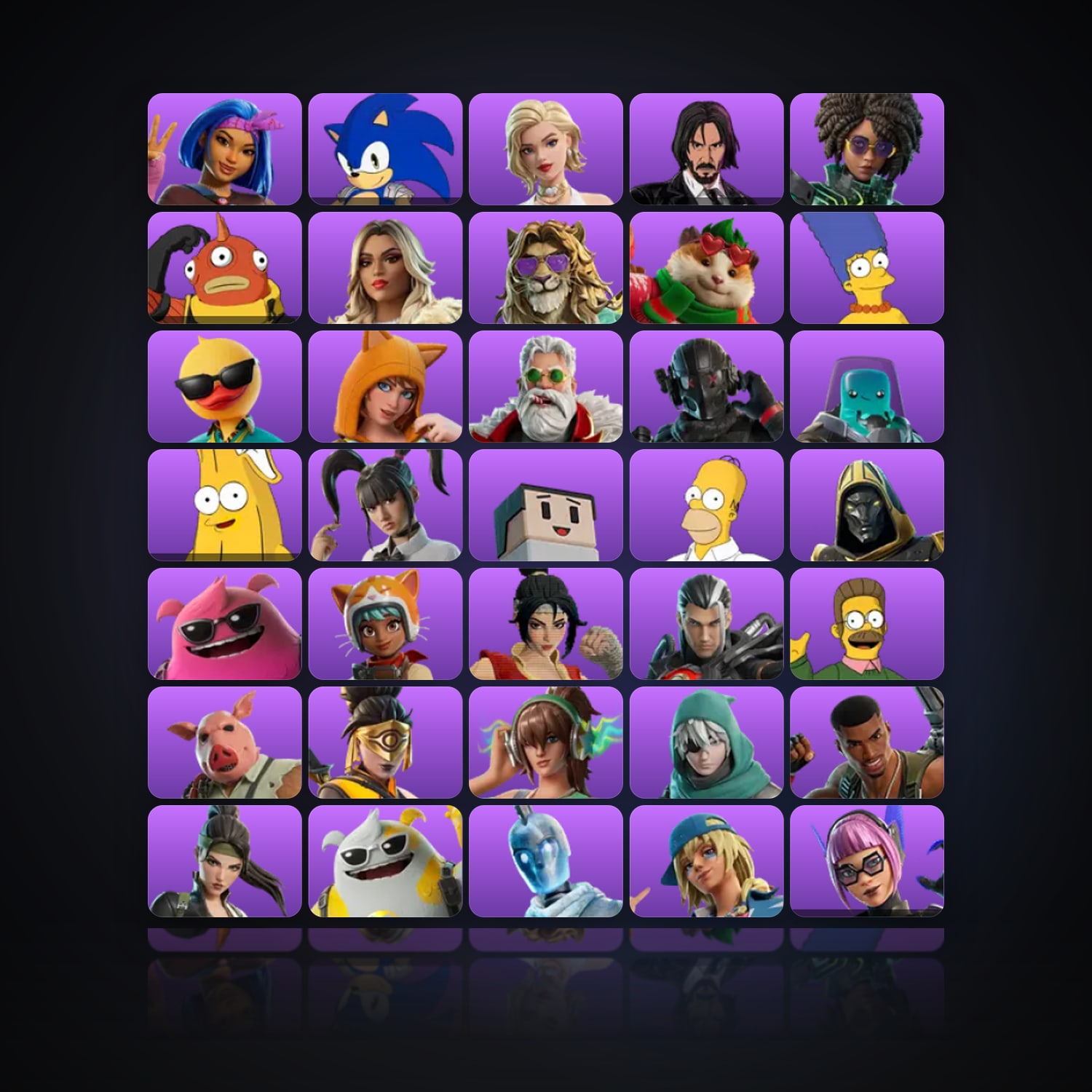 Fortnite | 43 Skins | 900 V-Bucks | Level 914 | 53 Wins — HabibiAccounts
