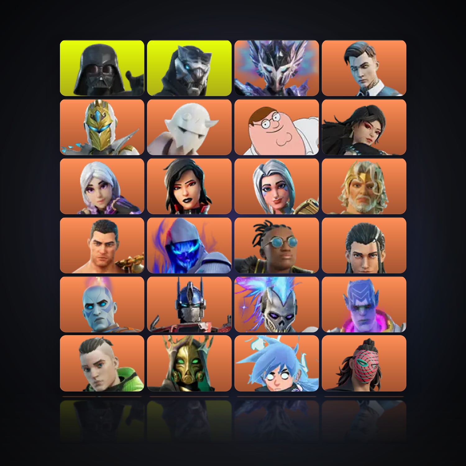 Fortnite | 384 Skins | 12.3K V-Bucks | Level 5116 | 327 Wins — HabibiAccounts