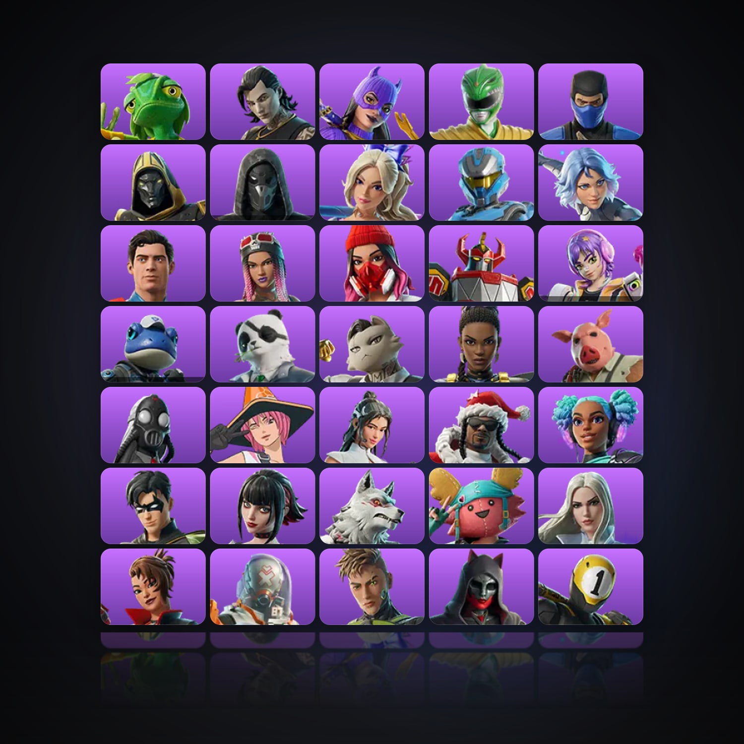 Fortnite | 49 Skins | 100 V-Bucks | Level 1443 | 44 Wins — HabibiAccounts