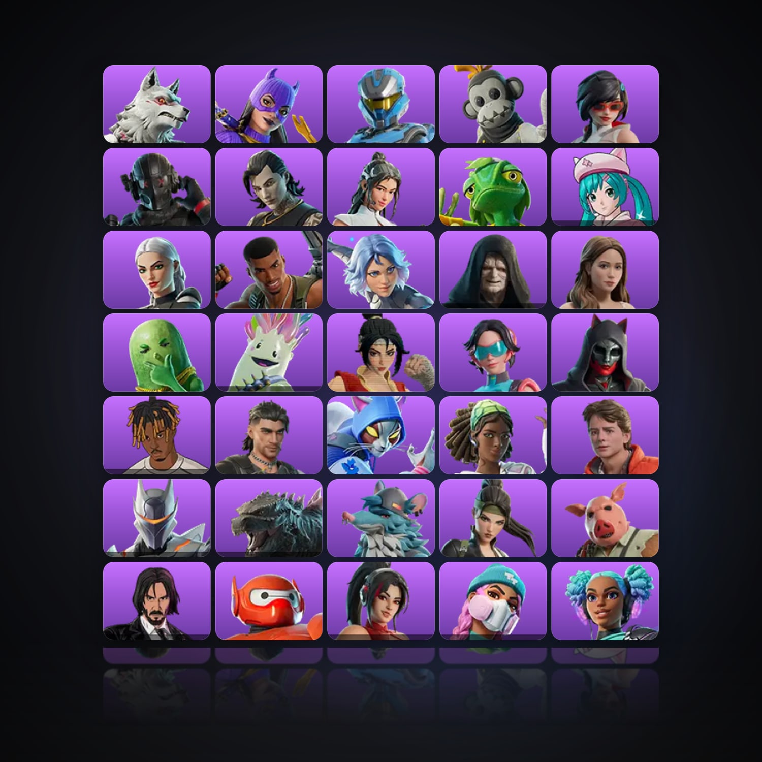 Fortnite | 89 Skins | 500 V-Bucks | Level 1767 | 116 Wins — HabibiAccounts