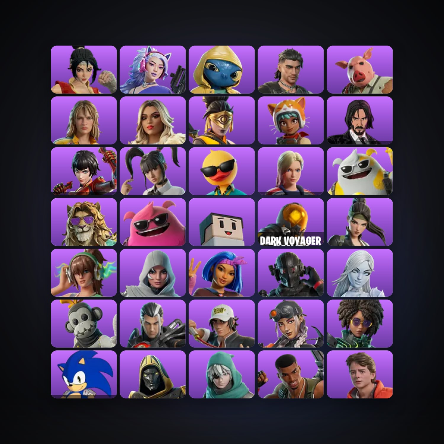 Fortnite | 43 Skins | 700 V-Bucks | Level 1224 | 118 Wins — HabibiAccounts