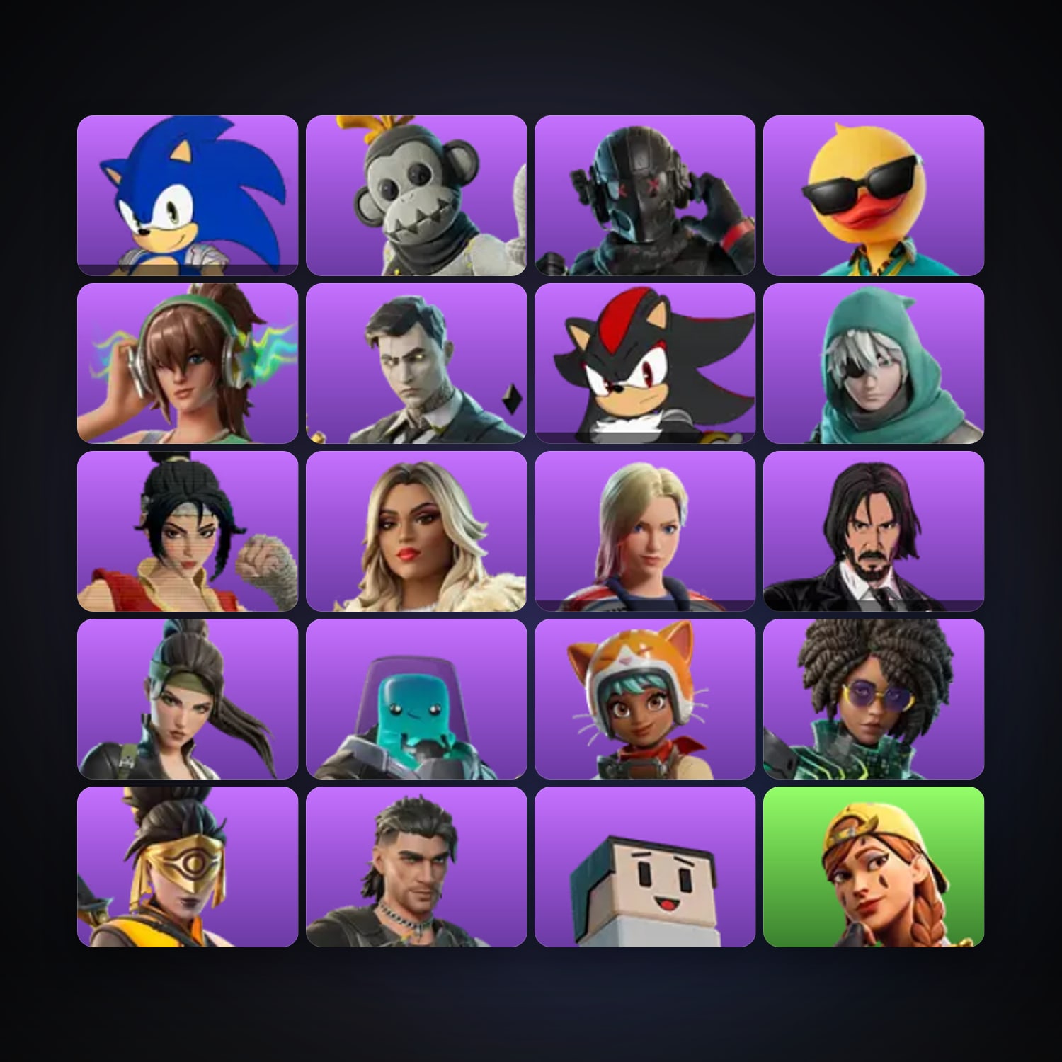 Fortnite | 20 Skins | 700 V-Bucks | Level 553 | 36 Wins — HabibiAccounts