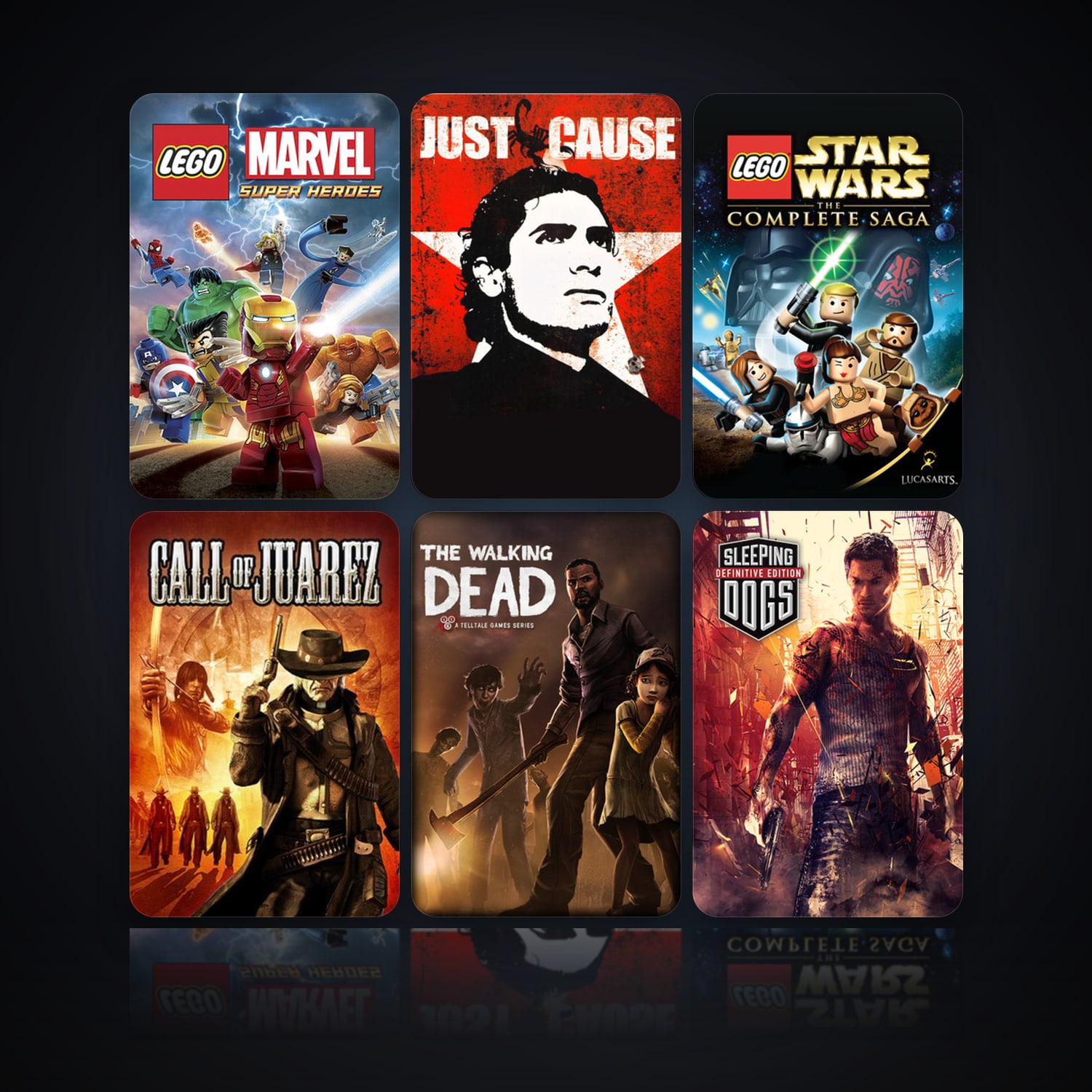 LEGO Marvel Super Heroes & Just Cause | 25 Games | Clean — HabibiAccounts