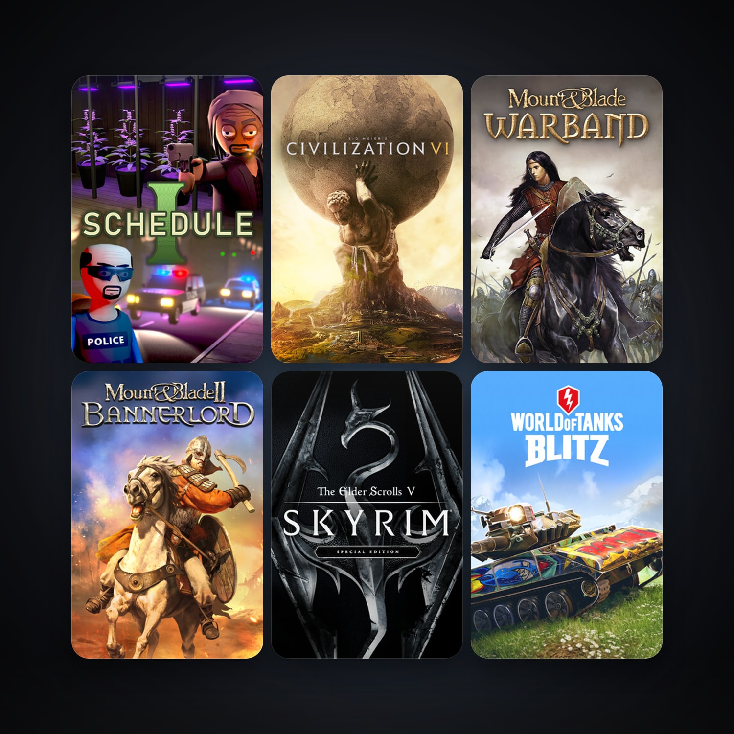 Mount & Blade: Warband + Arma 3, 29 games, clean — HabibiAccounts