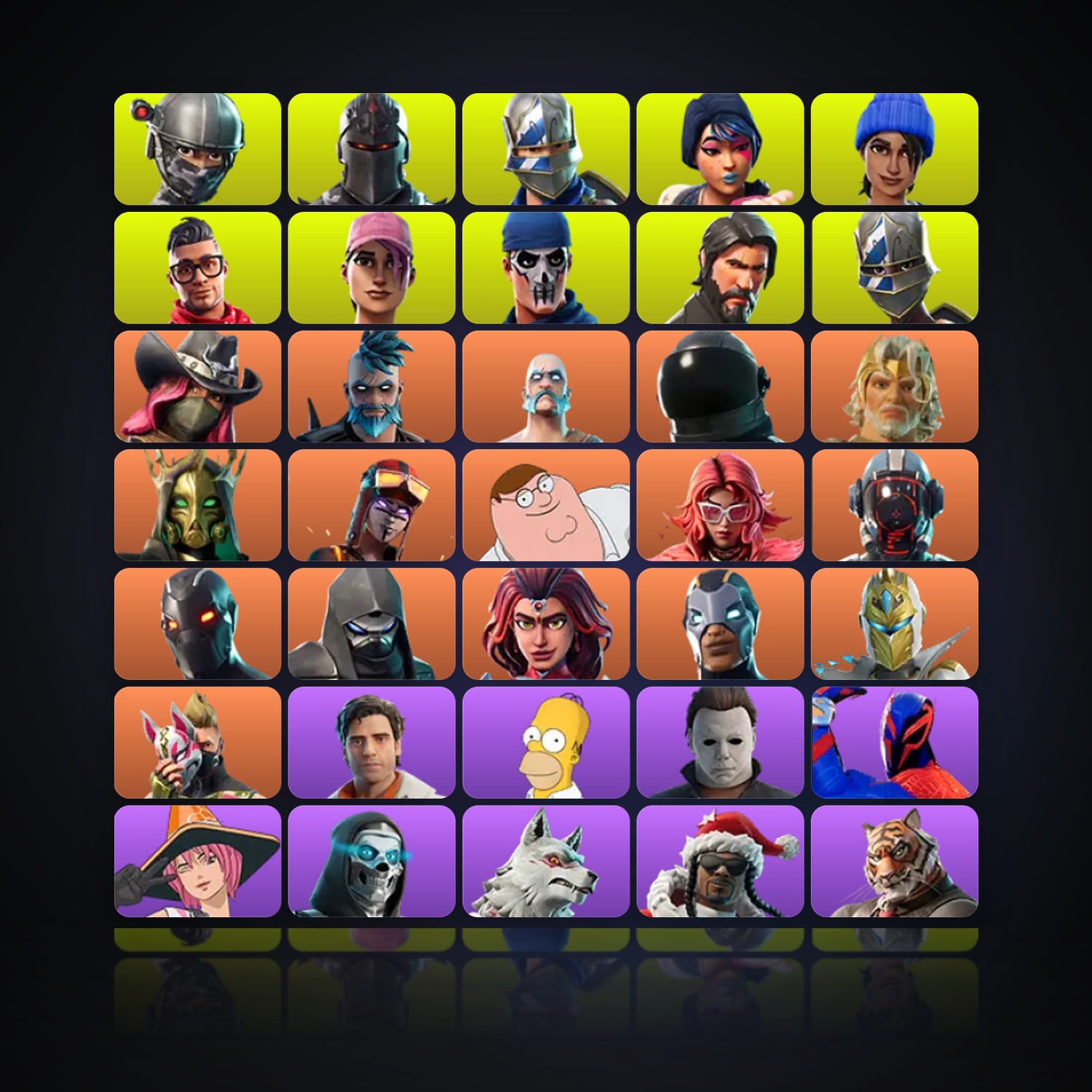 Fortnite | 267 Skins | Level 3472 | 507 Wins — HabibiAccounts