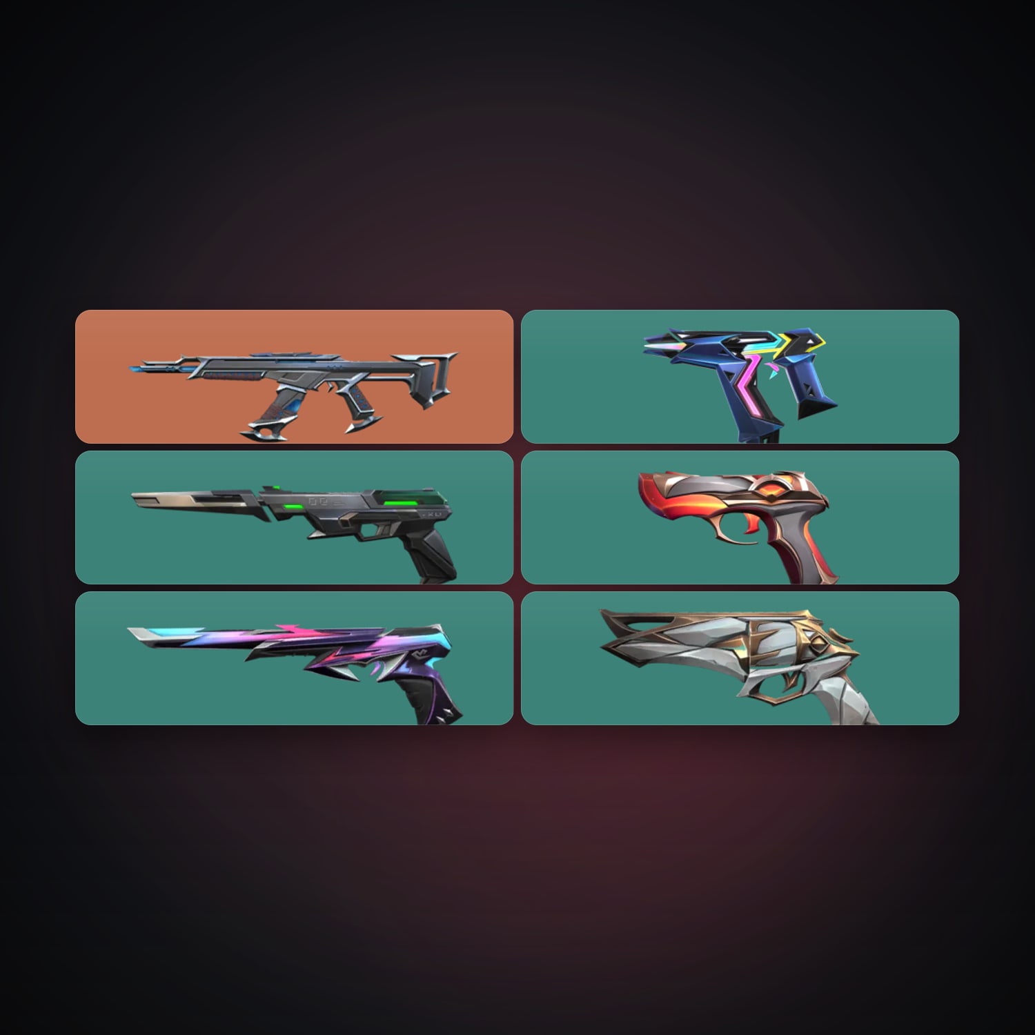 EU Silver 2 locker — 7 skins, lvl 170 — HabibiAccounts