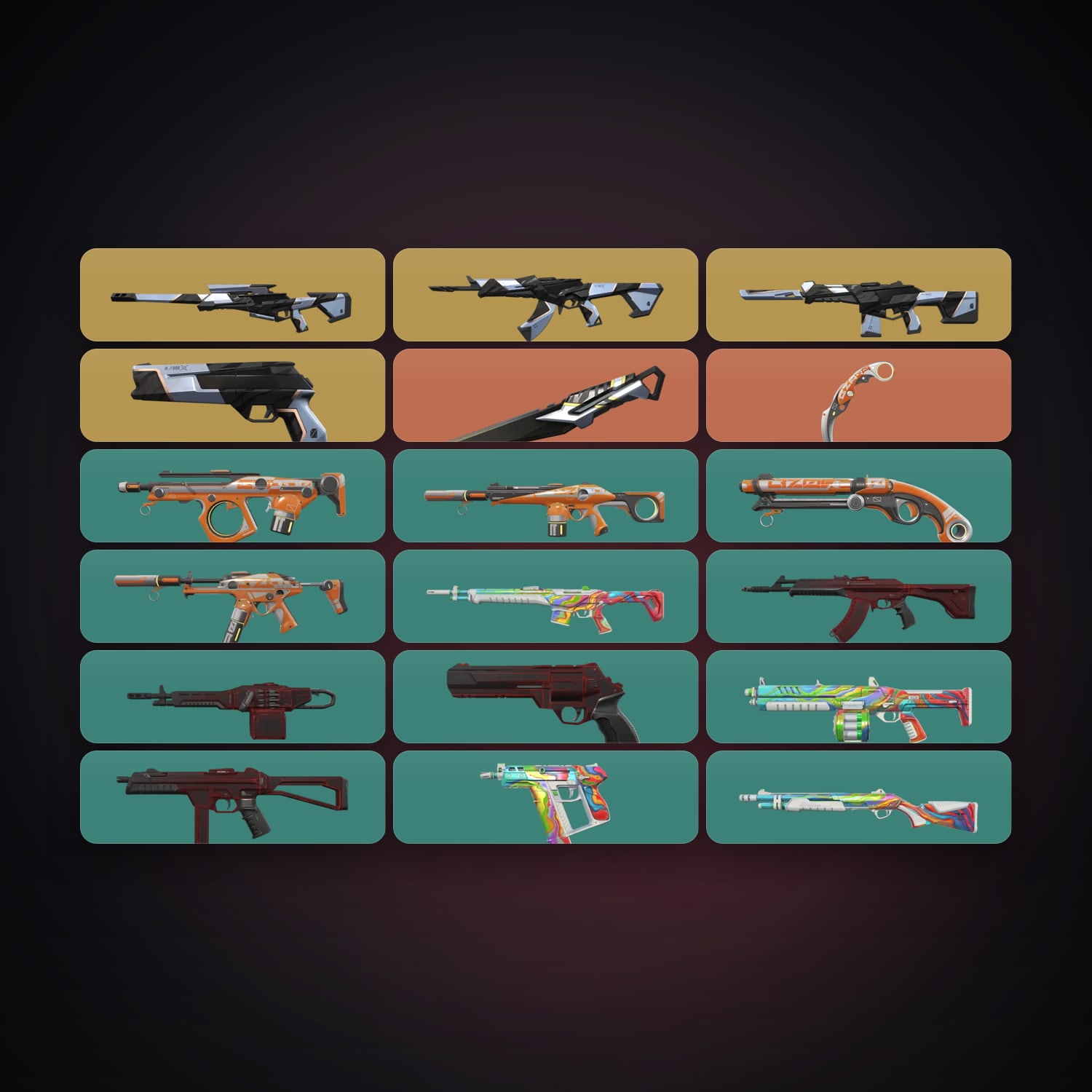 EU Gold 2 locker — 2 knives, 18 skins, lvl 61 — HabibiAccounts