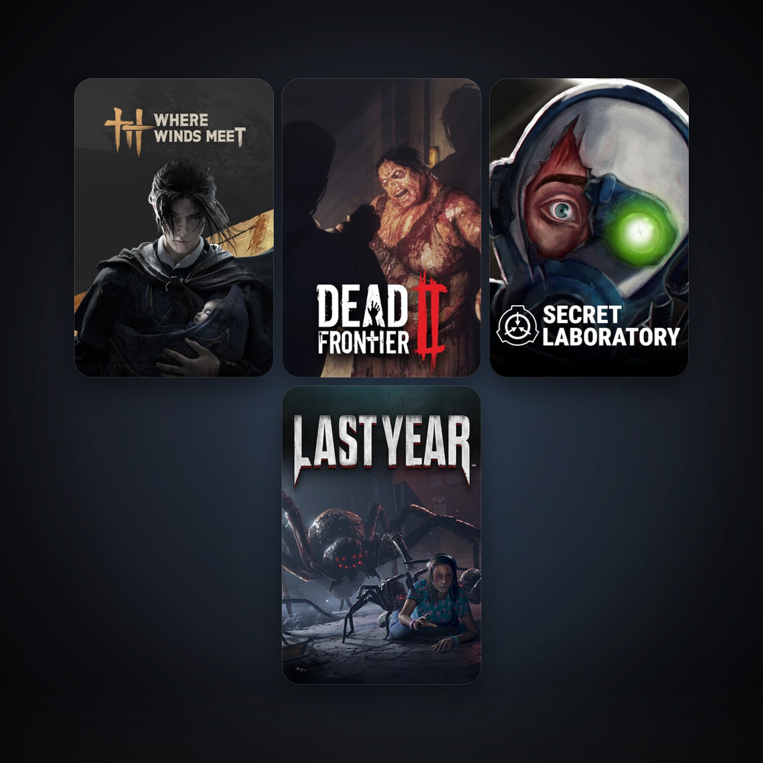 SCP: Secret Laboratory + Dead Frontier 2, 5 games, clean — HabibiAccounts