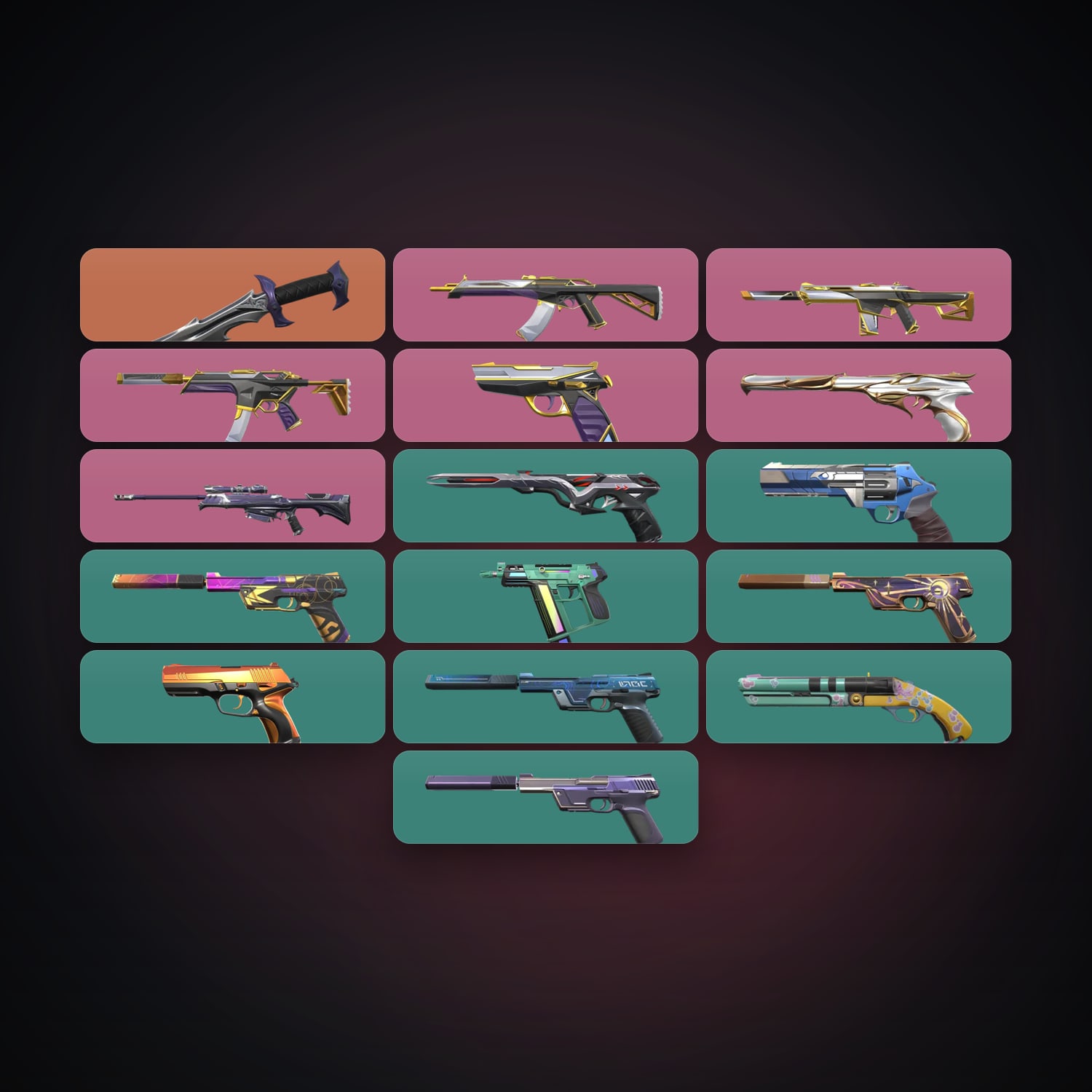 EU Server | 16 Skins | 1 Knives | Level 175 — HabibiAccounts