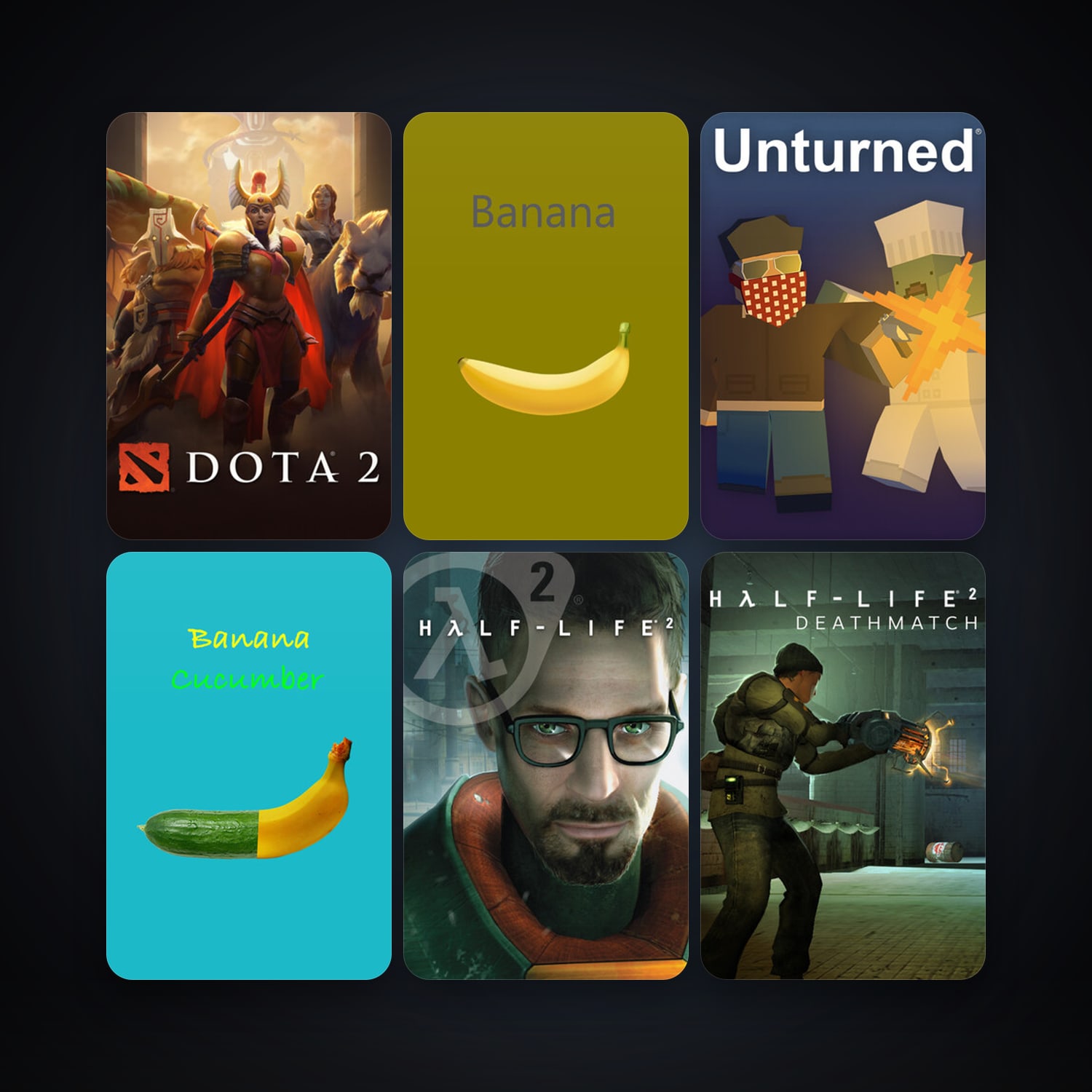 Half-Life 2 + Half-Life 2: Deathmatch, 36 games, clean — HabibiAccounts