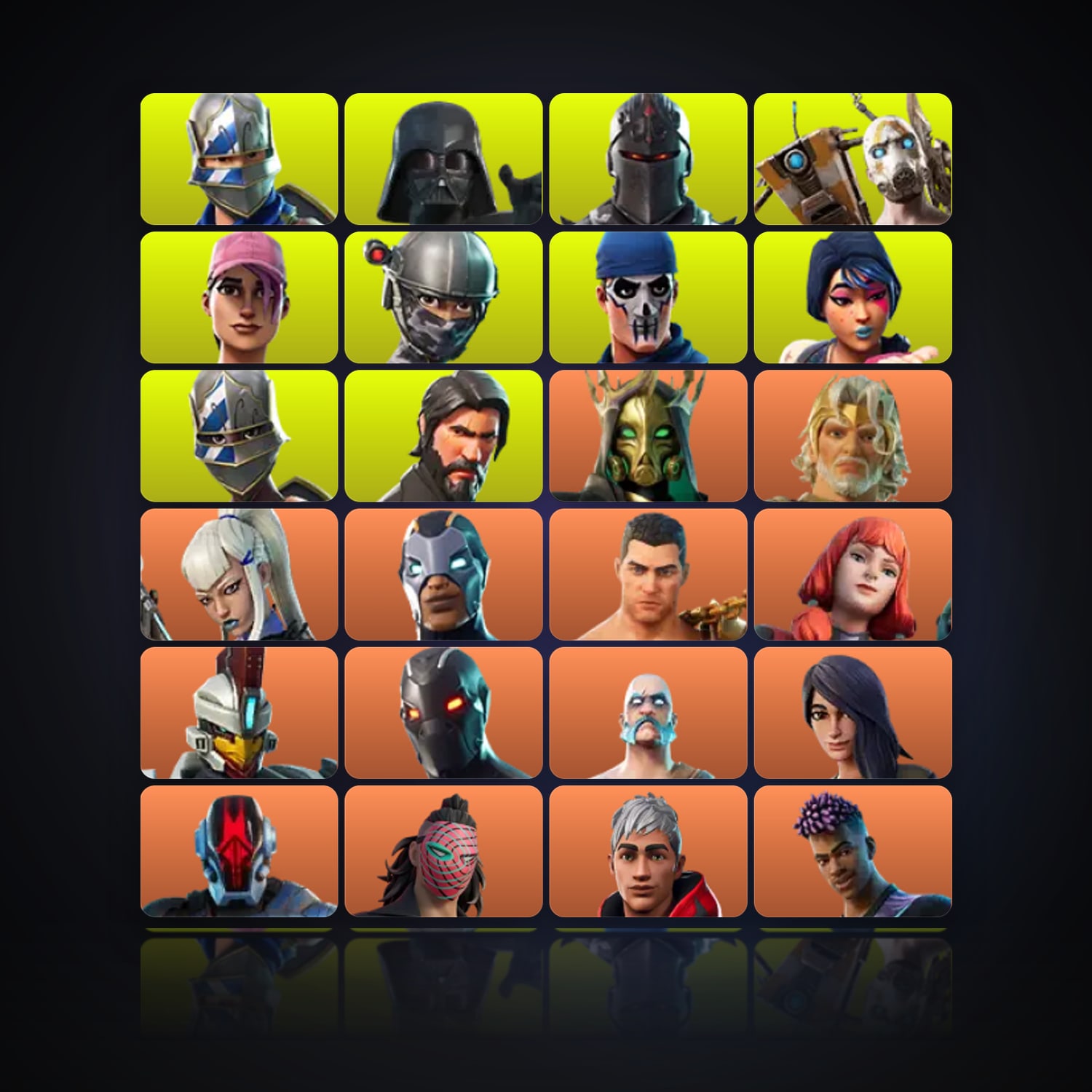 Fortnite | 477 Skins | 1.3K V-Bucks | Level 6887 | 606 Wins — HabibiAccounts