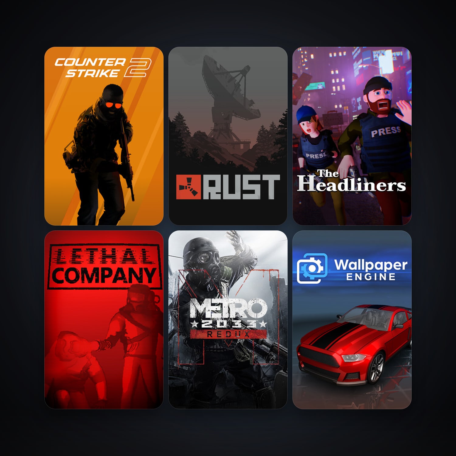 CS2 Prime + Rust, 16 games, clean — HabibiAccounts
