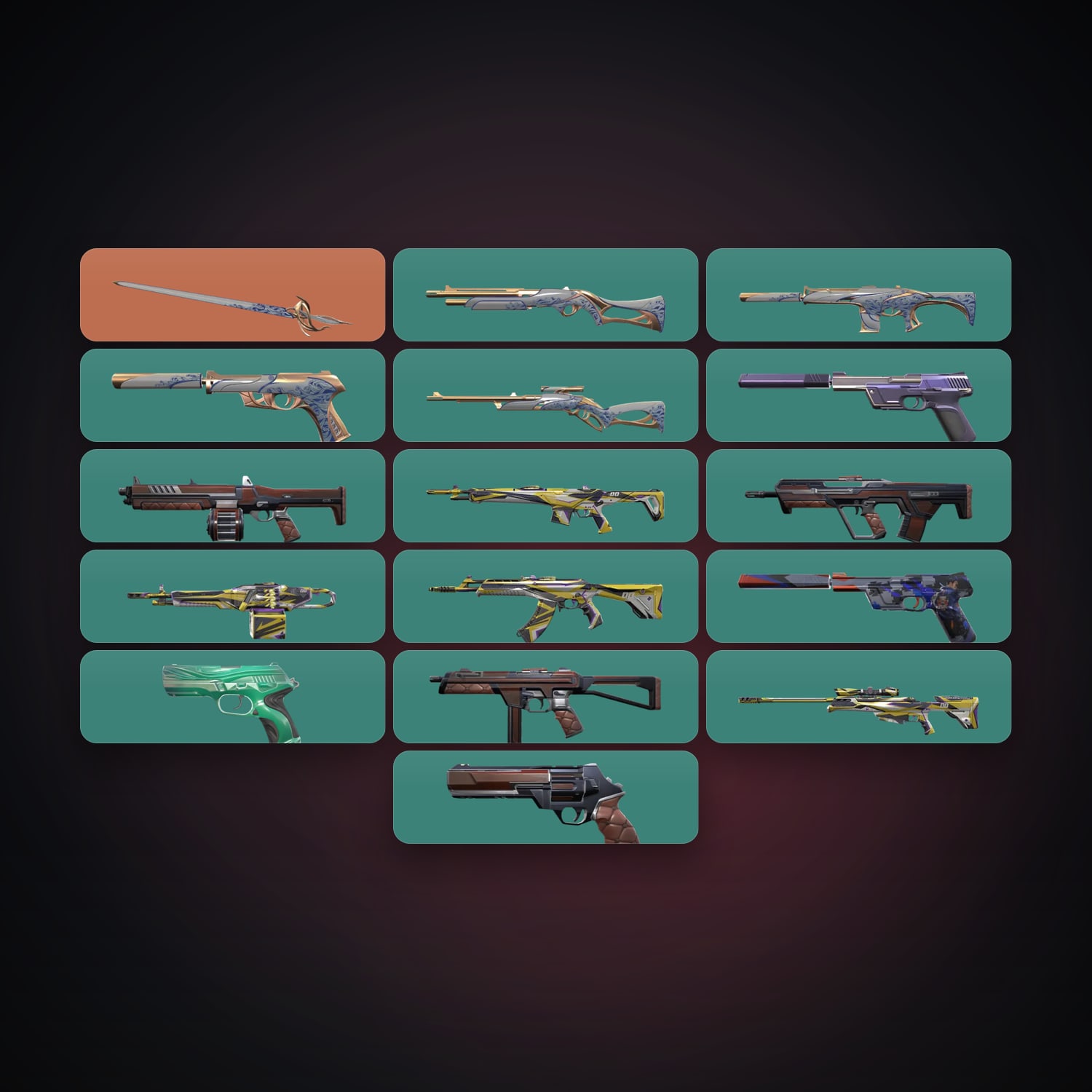 AP Bronze 2 locker — 1 knives, 16 skins, lvl 115 — HabibiAccounts